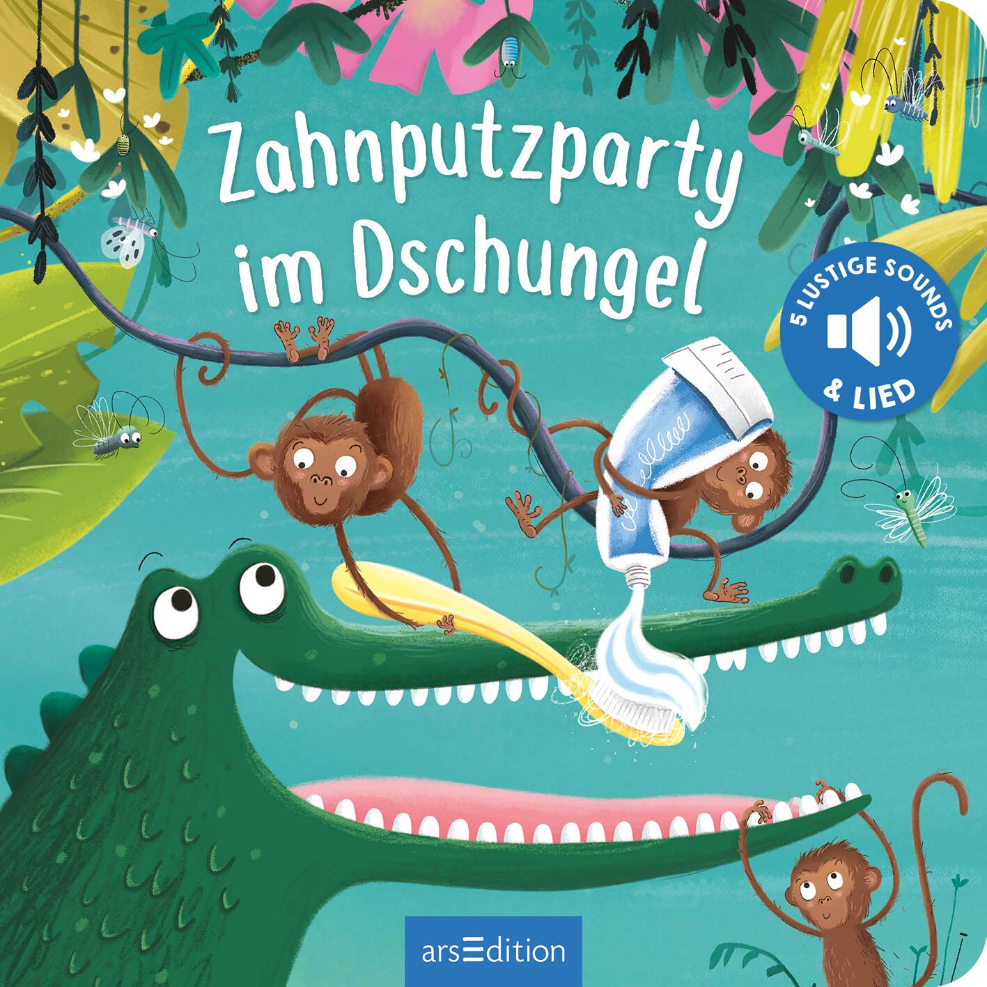 Zahnputzparty im Dschungel