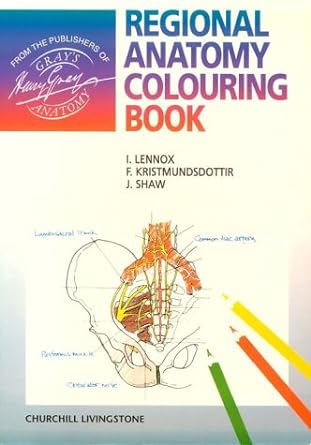 Regional Anatomy Colouring Book