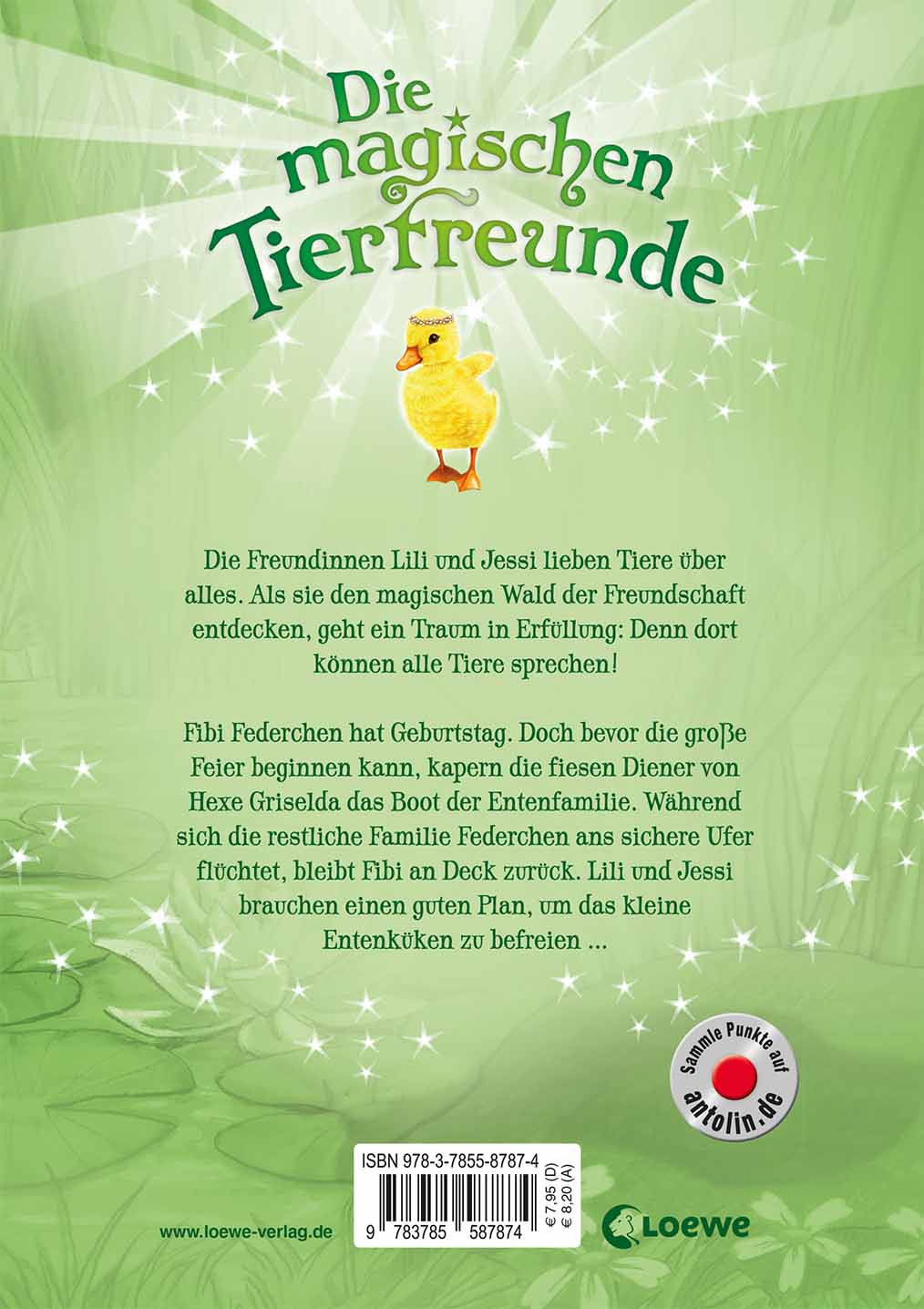 Die magischen Tierfreunde (Band 3) - Fibi Federchen ganz allein