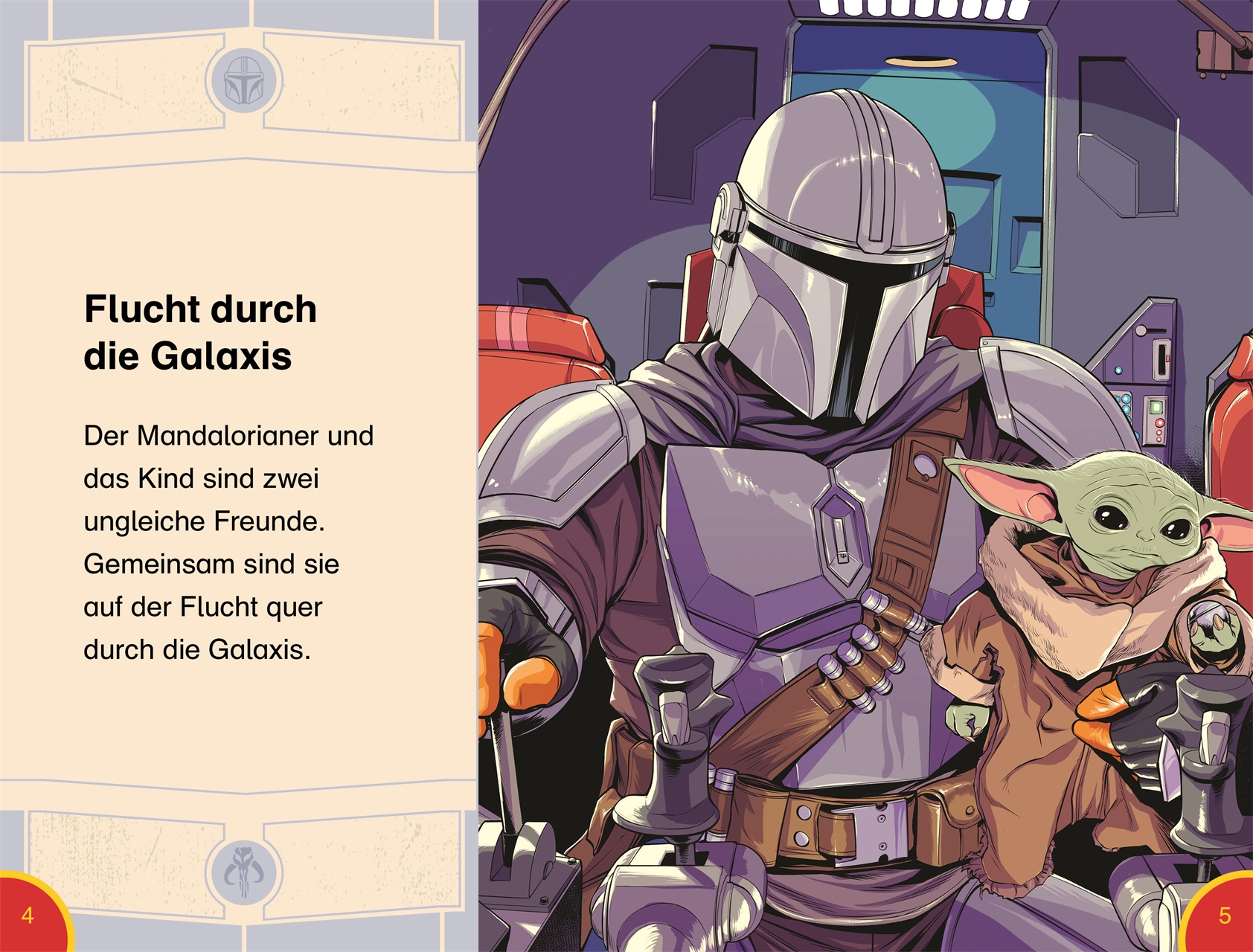 SUPERLESER! Star Wars The Mandalorian Flucht durch die Galaxis