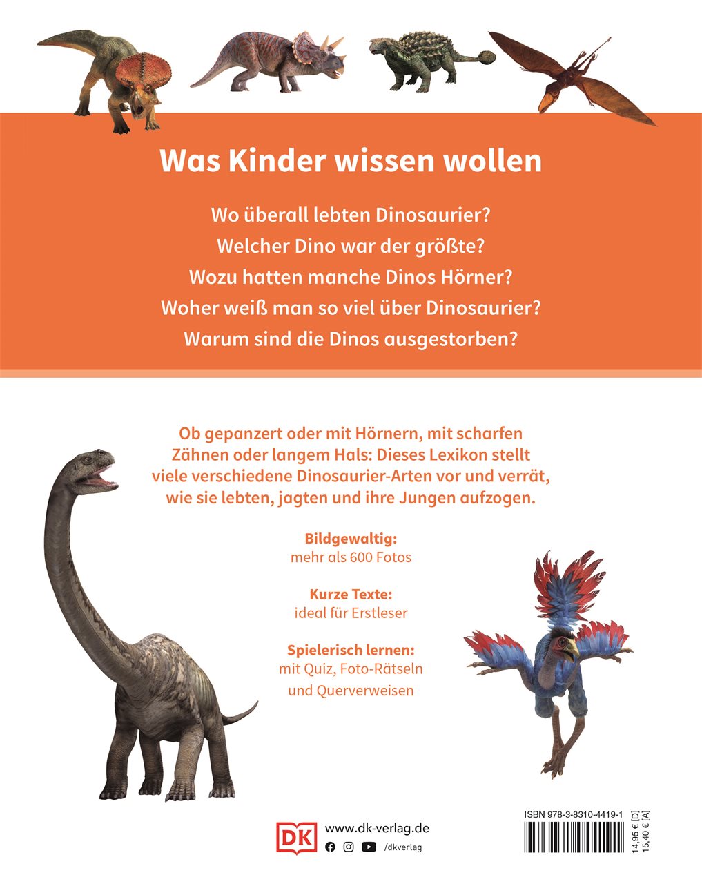 DK Kinderlexikon. Dinosaurier