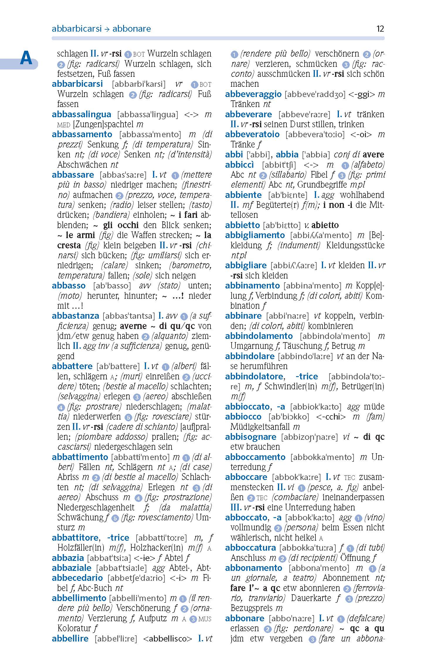 PONS Schülerwörterbuch Klausurausgabe Italienisch