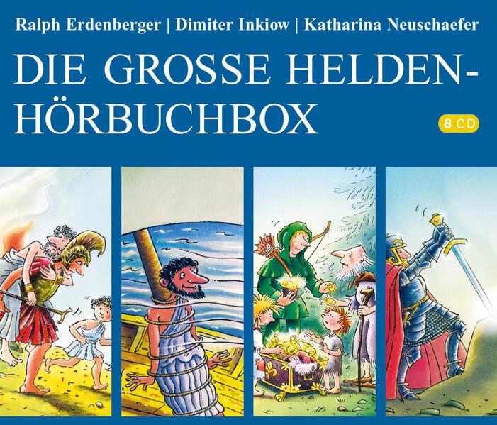 Die große Helden-Hörbuchbox (Audio-CD)