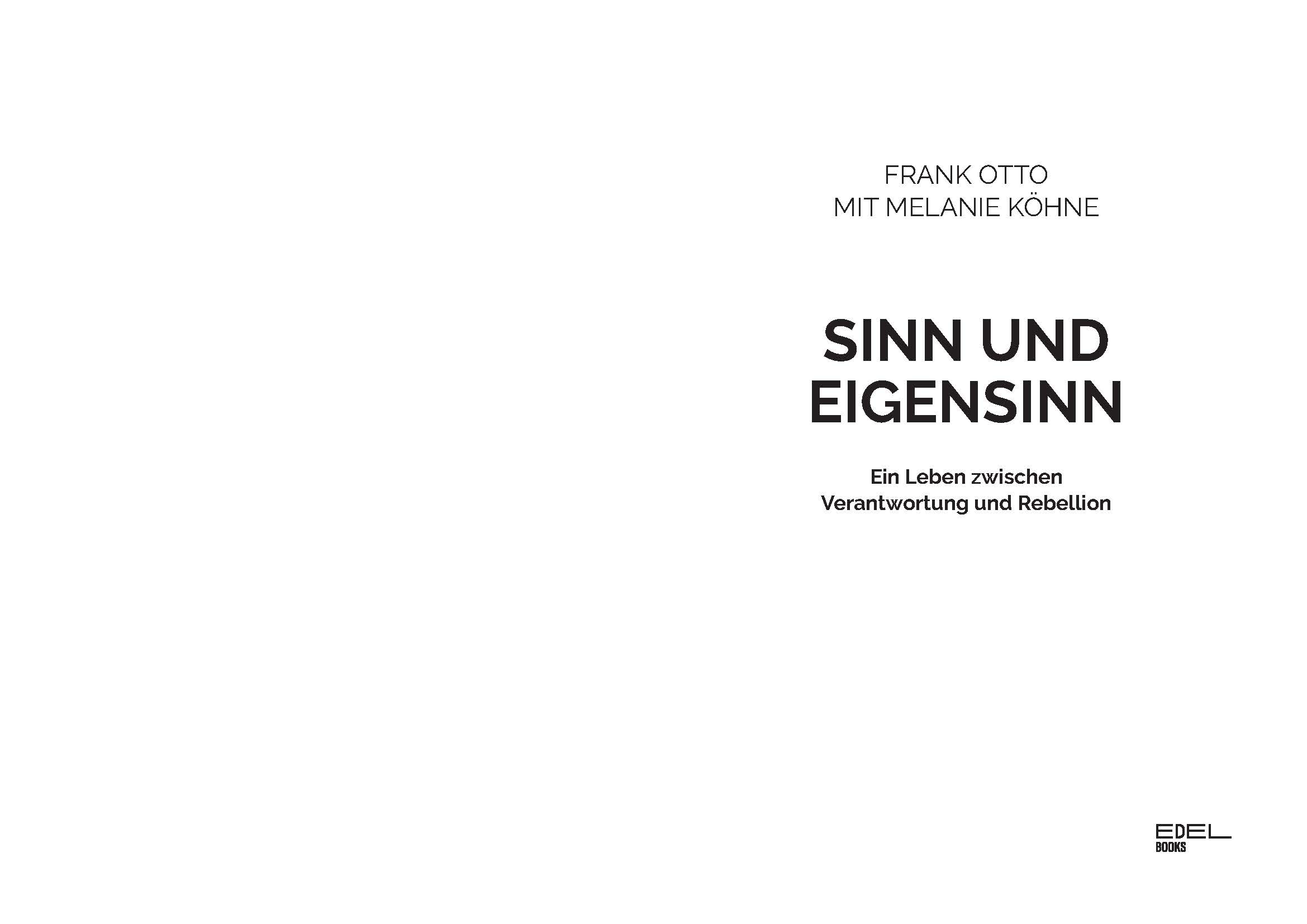 Sinn und Eigensinn Sinn und Eigensinn