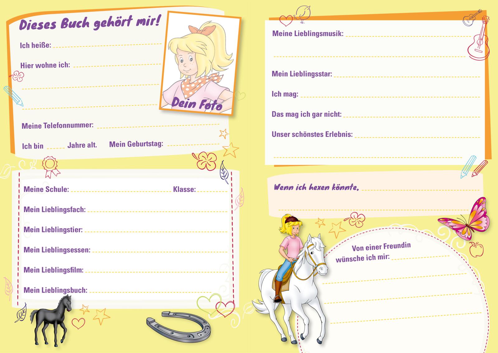 Bibi & Tina: Mein Freundschaftsbuch Bibi & Tina: Mein Freundschaftsbuch