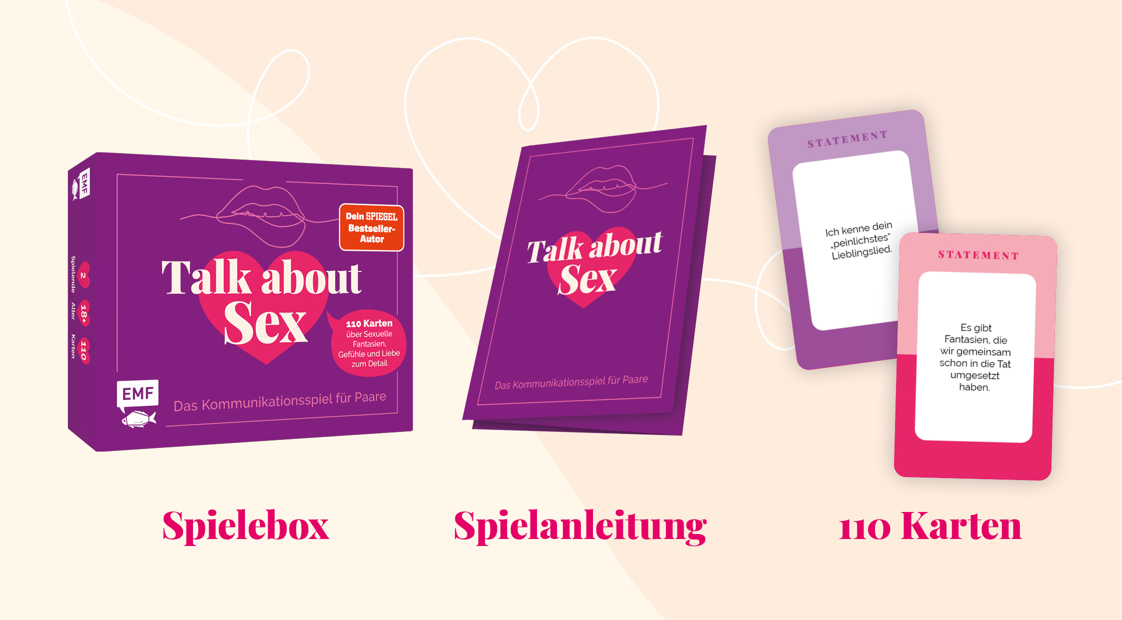 Kartenspiel: Talk about Sex – Das Kommunikationsspiel für Paare Kartenspiel: Talk about Sex – Das Kommunikationsspiel für Paare