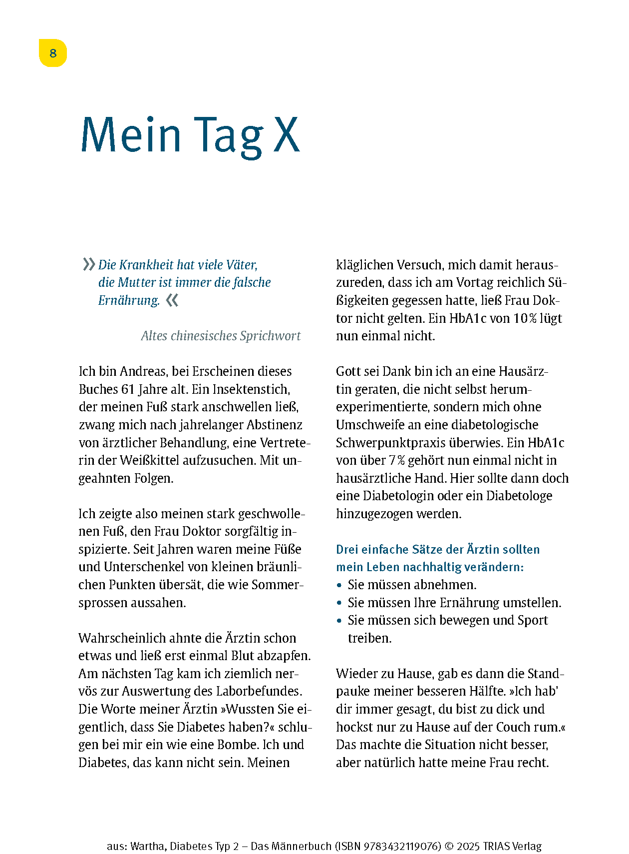 Diabetes Typ 2 - Das Männerbuch