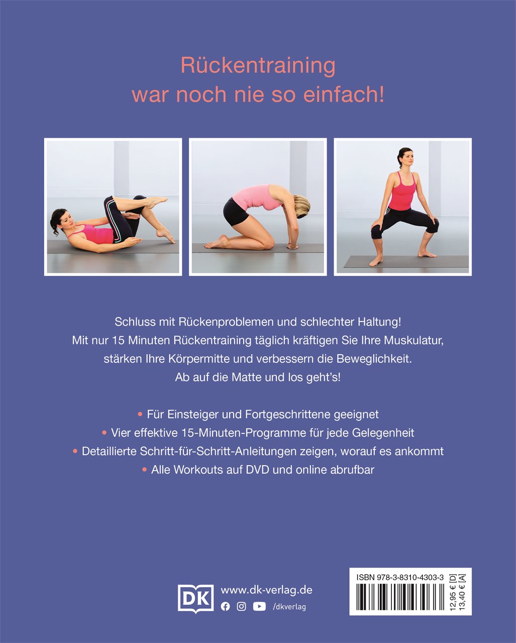 15 Minuten Rückentraining für jeden Tag