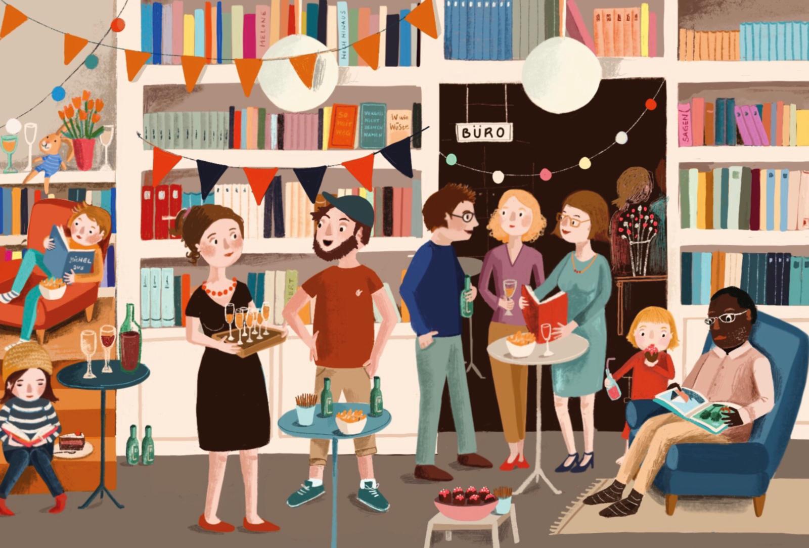 Zuhause in unserer Buchhandlung Zuhause in unserer Buchhandlung