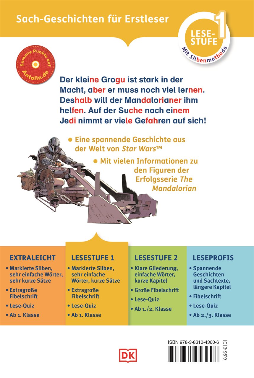 SUPERLESER! Star Wars™ The Mandalorian Grogus Abenteuer