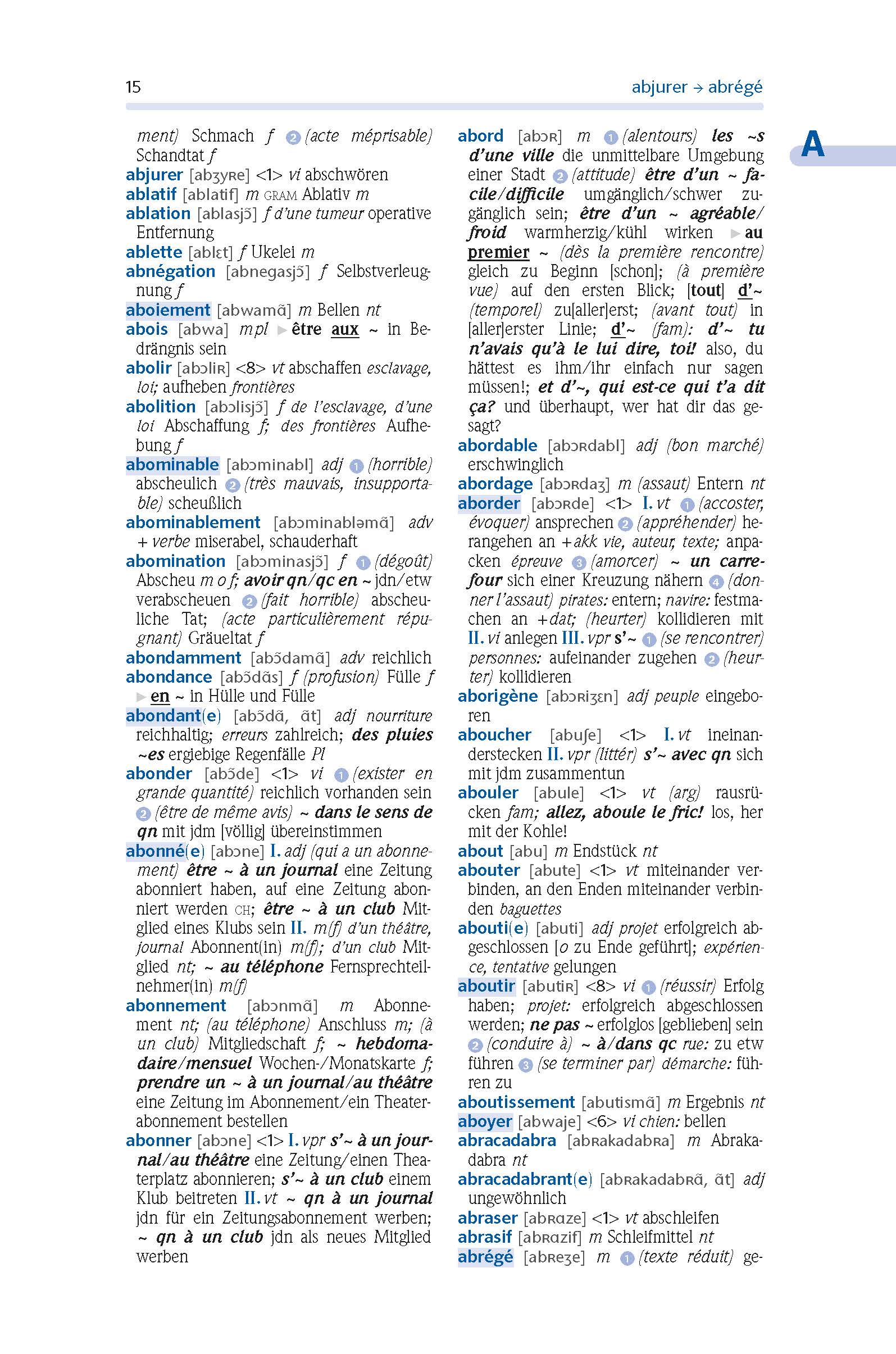 PONS Das große Schulwörterbuch Klausurausgabe Französisch PONS Das große Schulwörterbuch Klausurausgabe Französisch