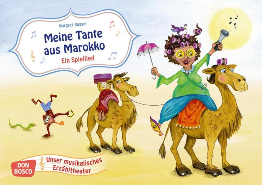 Meine Tante aus Marokko. Kamishibai Bildkartenset.