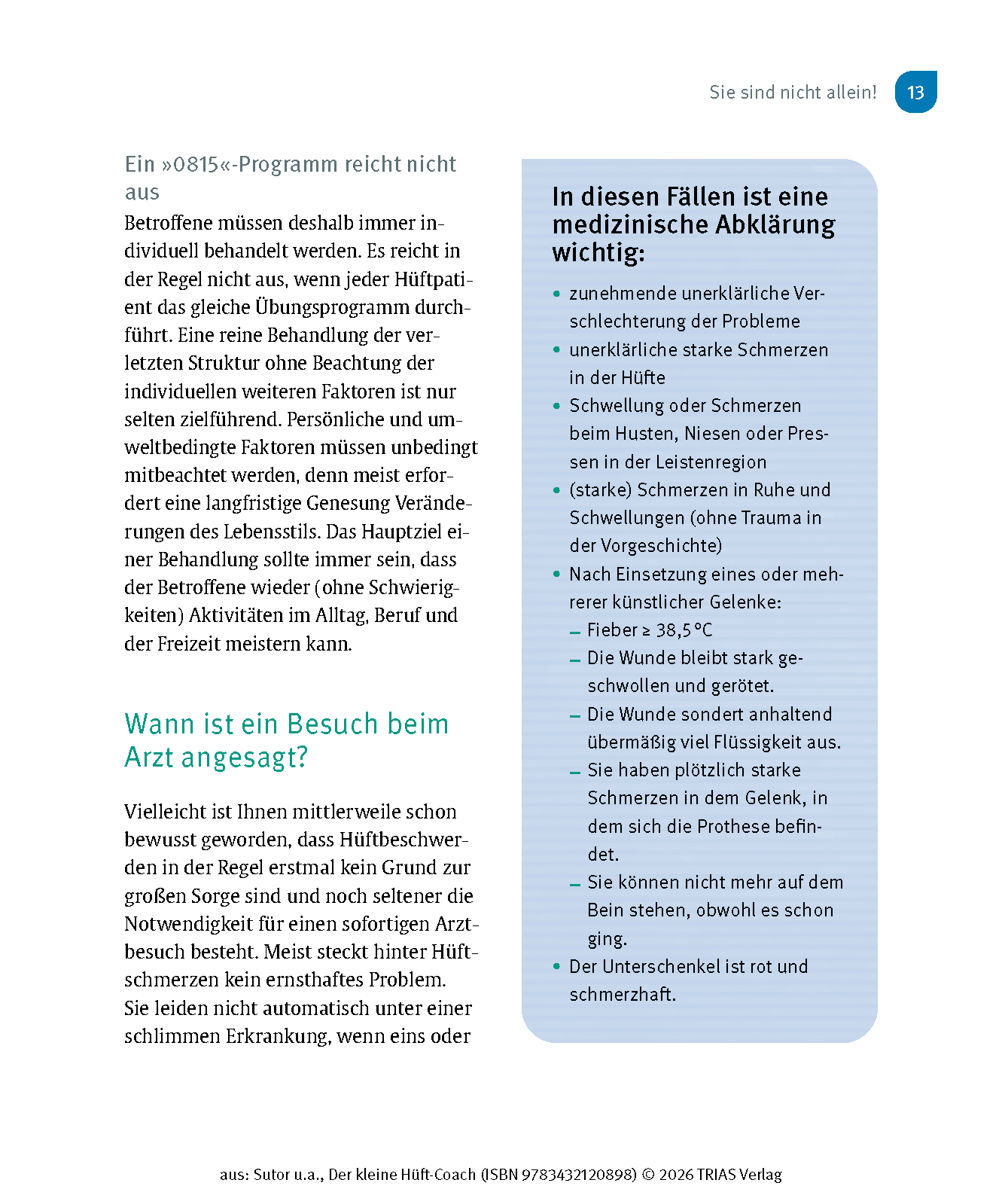 Der kleine Hüft-Coach