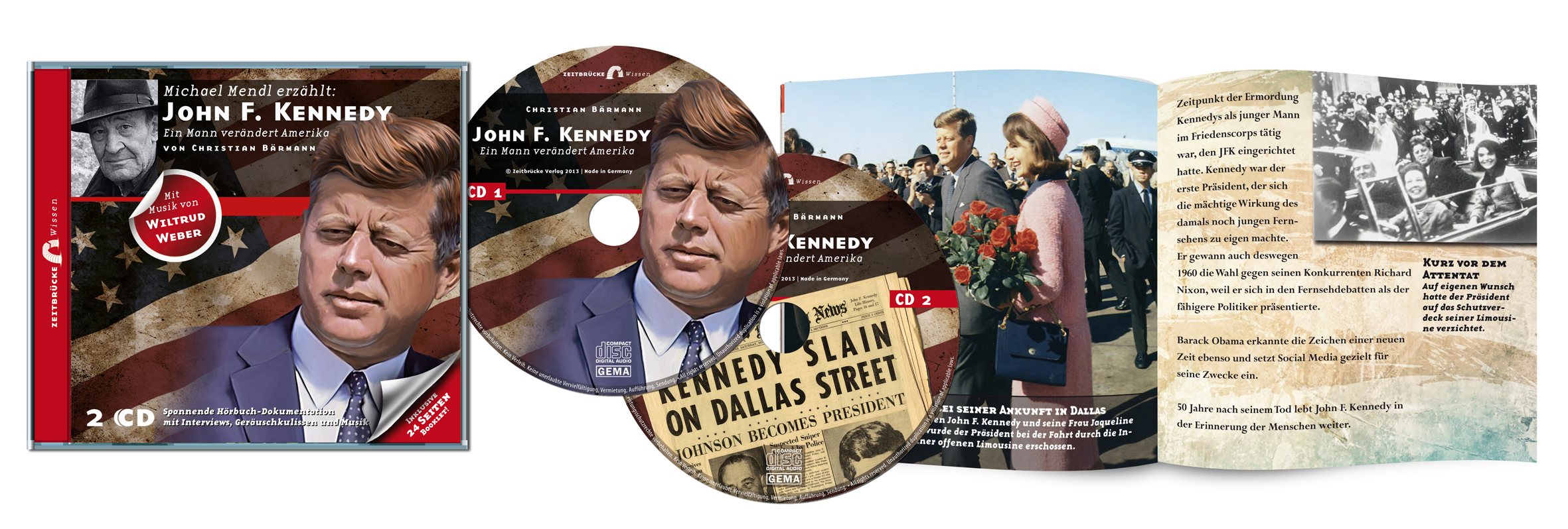 Zeitbrücke Wissen: John F. Kennedy (Audio-CD)