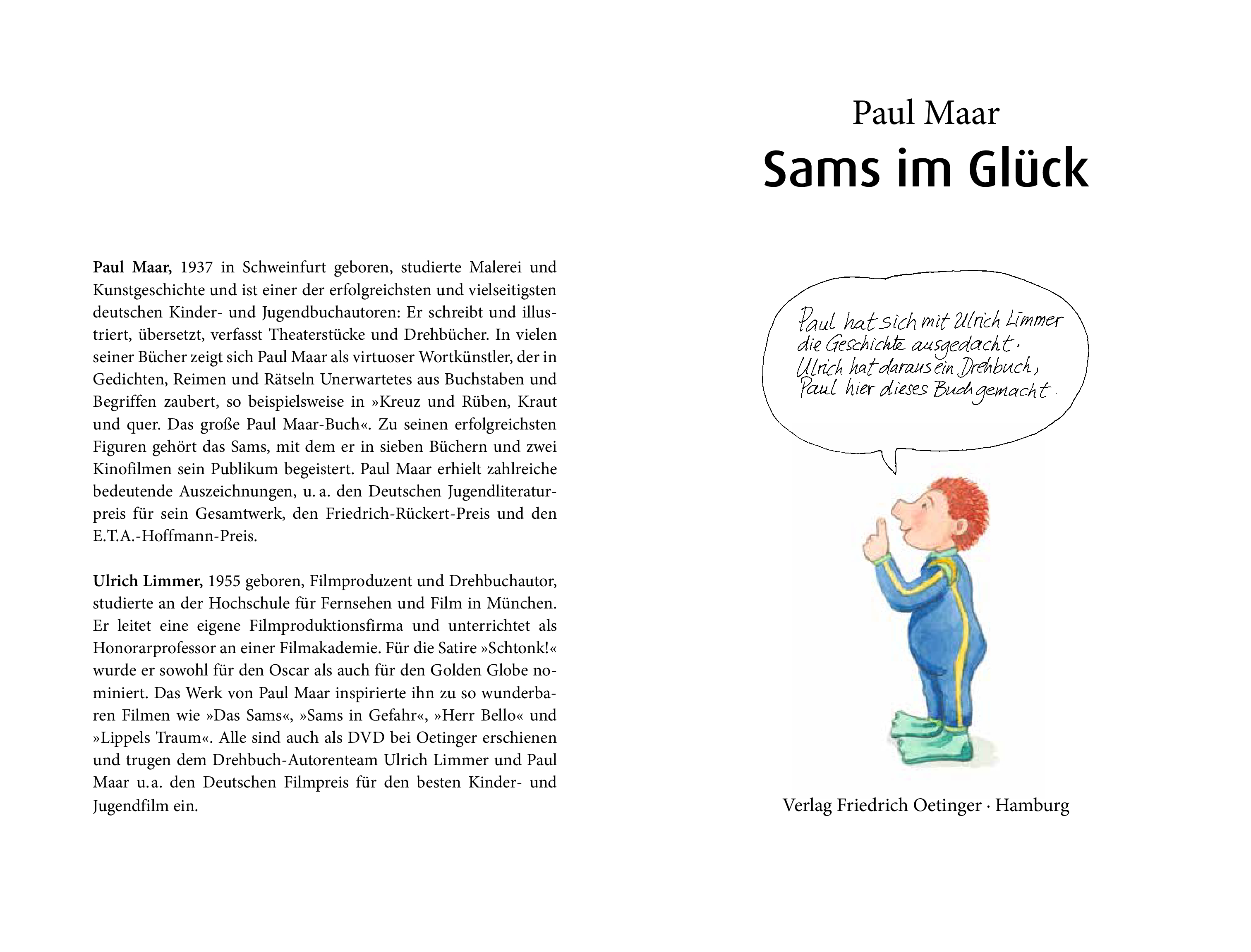 Das Sams 7. Sams im Glück