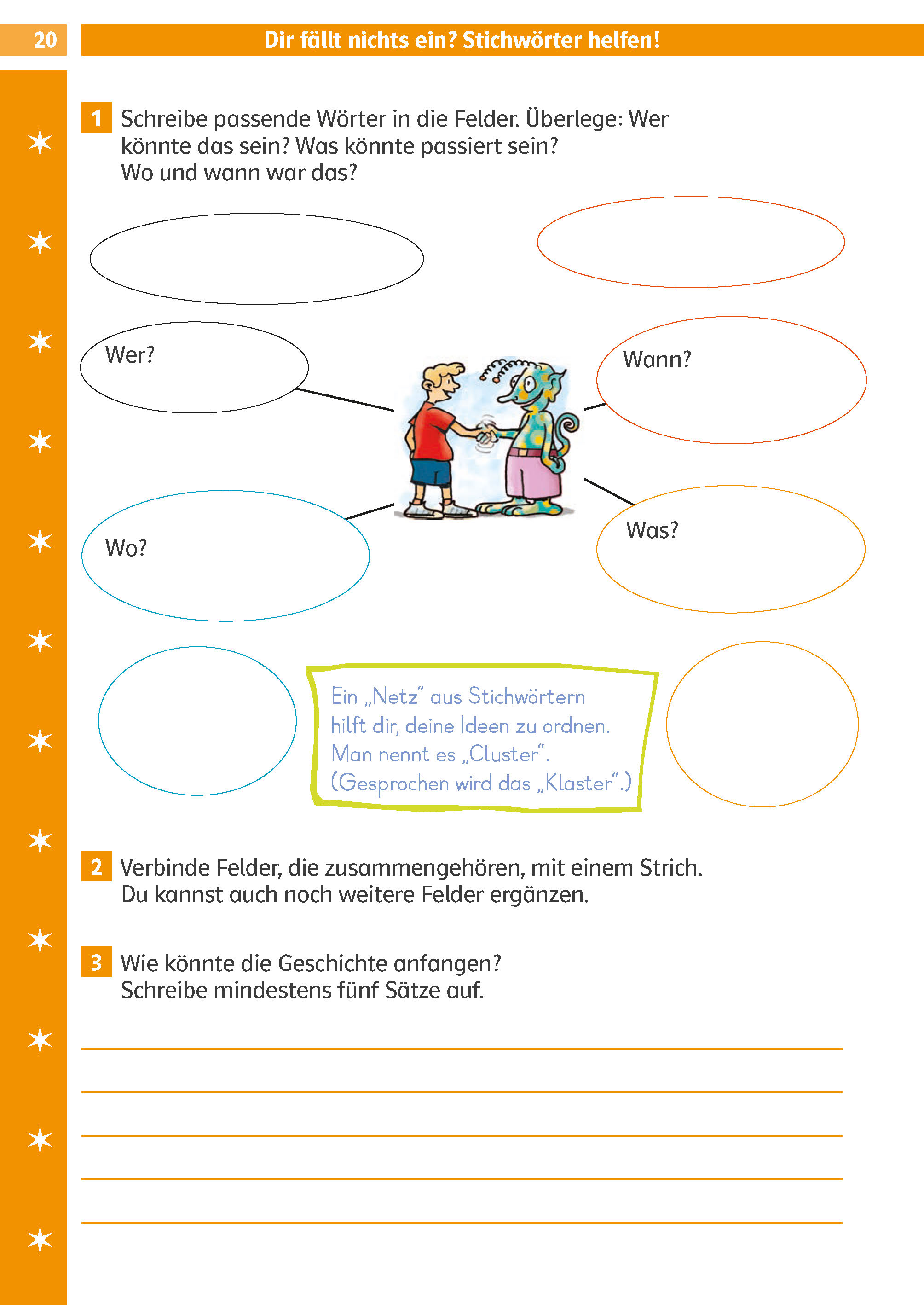 Klett Die Deutsch-Helden: Aufsatz 3. Klasse