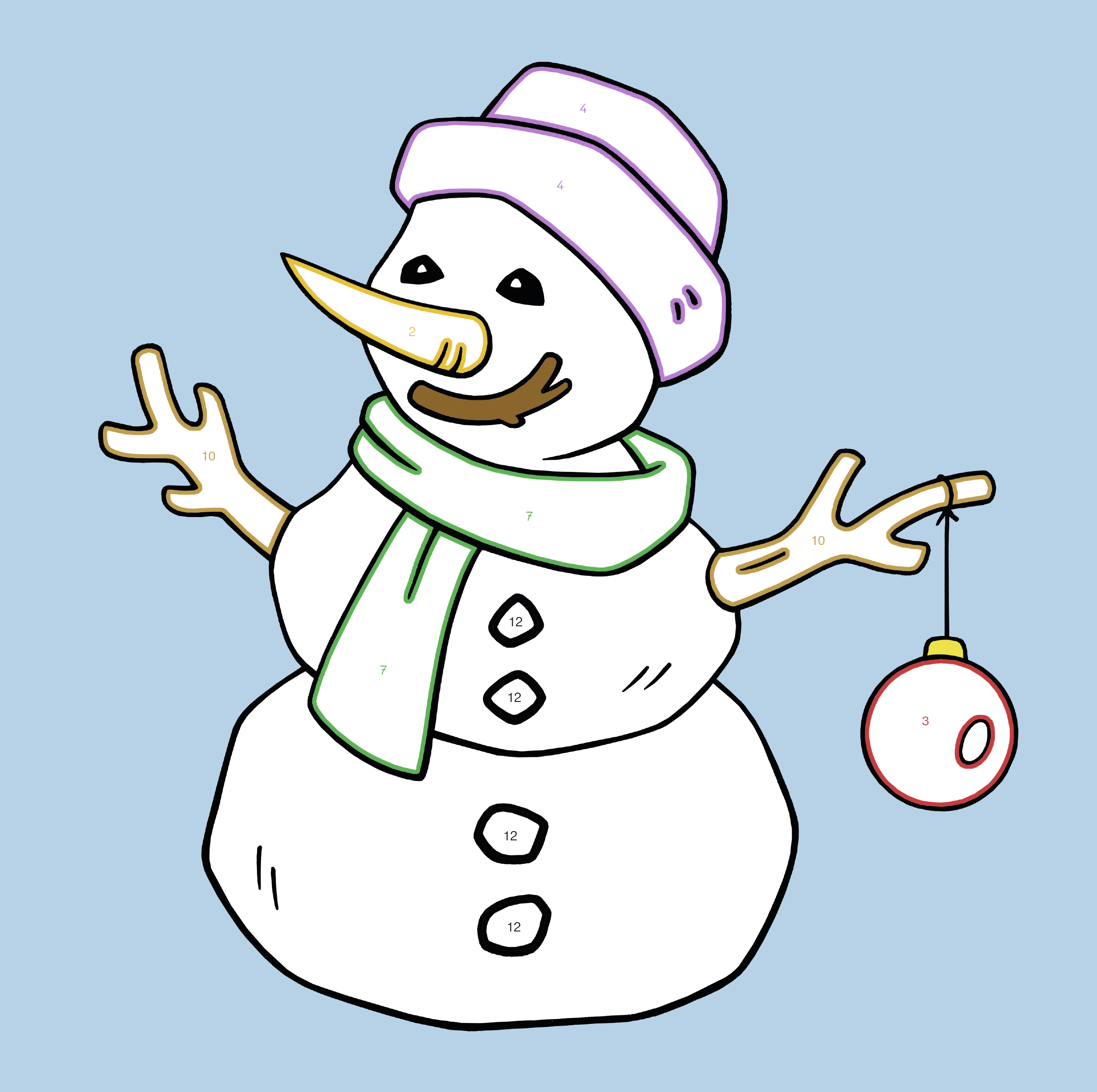 Malen nach Zahlen junior: Weihnachten Malen nach Zahlen junior: Weihnachten