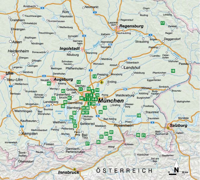 Einfach raus in und um München Einfach raus in und um München