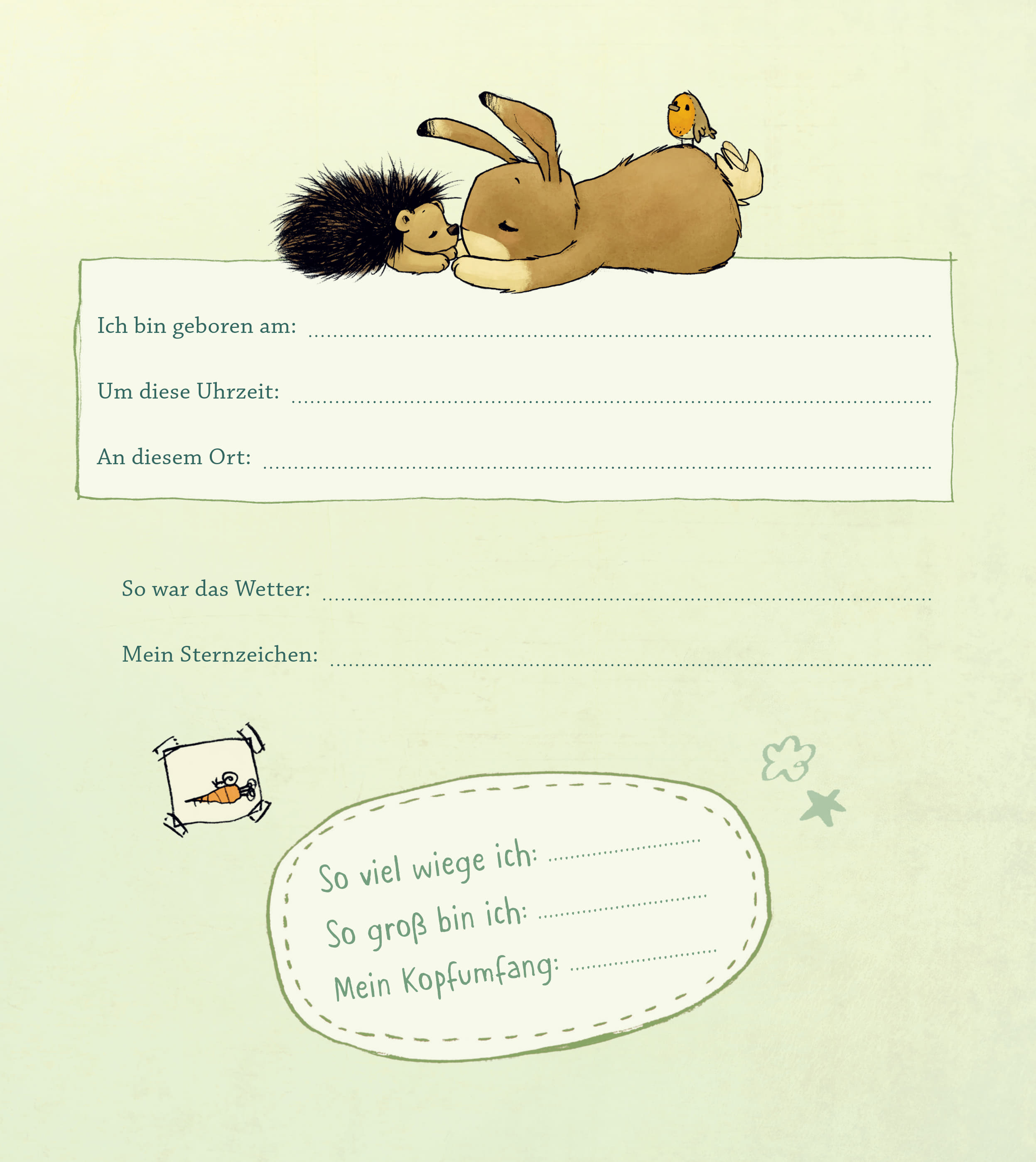 Wir zwei - Babyalbum: Mein erstes Jahr