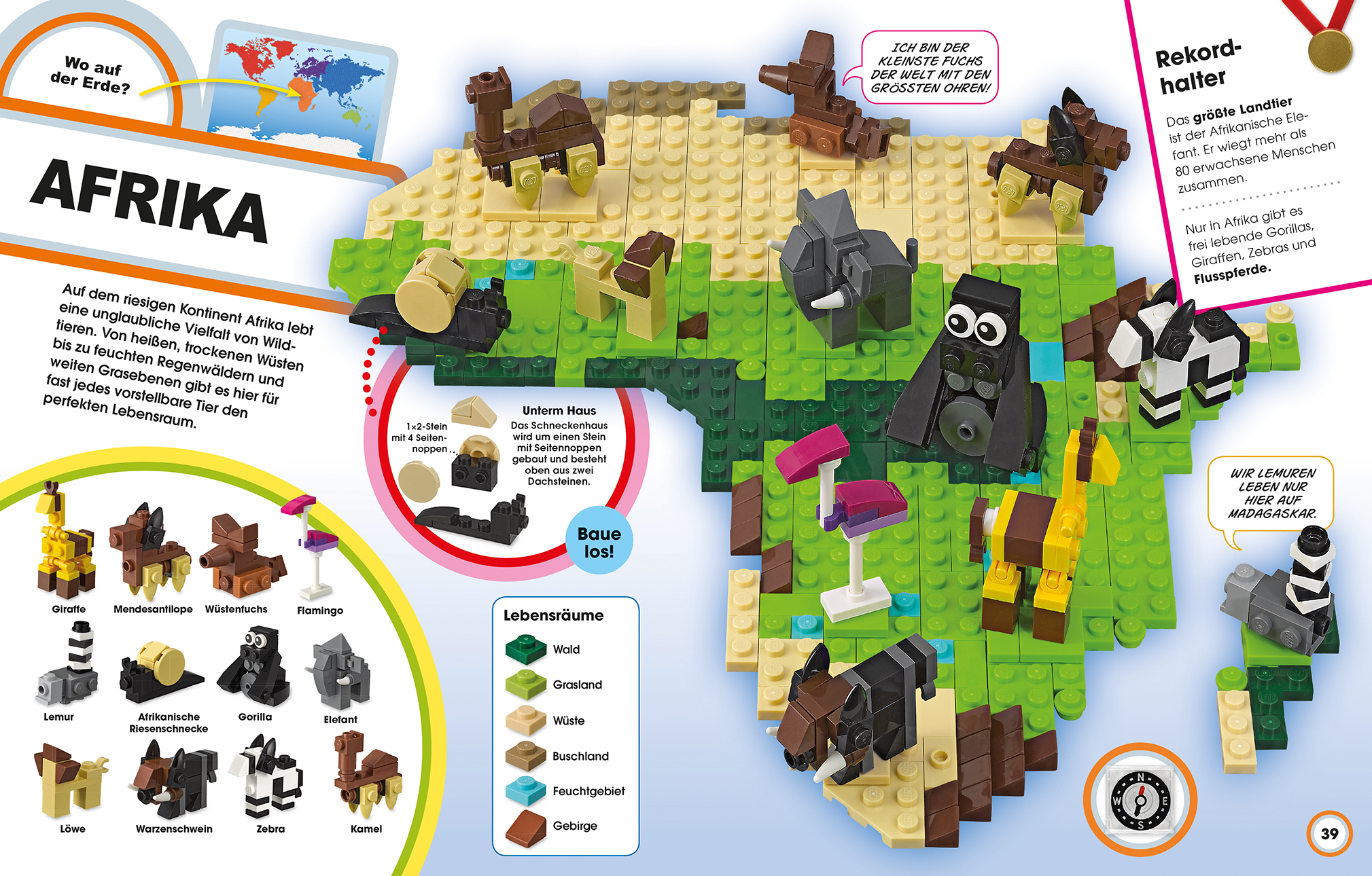 LEGO® Ideen Tiere der Welt