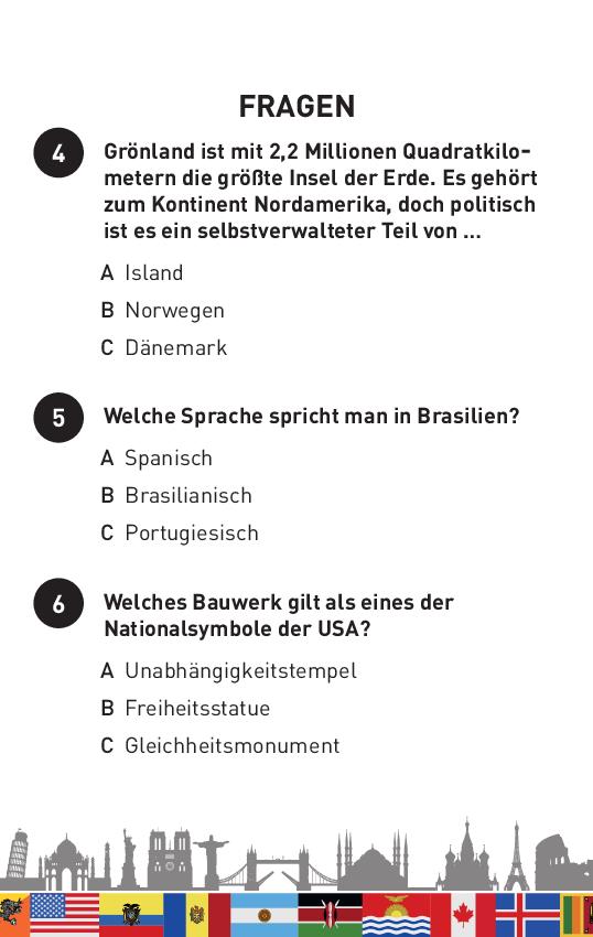 Das große Länder-Quiz I ab 10 Jahren
