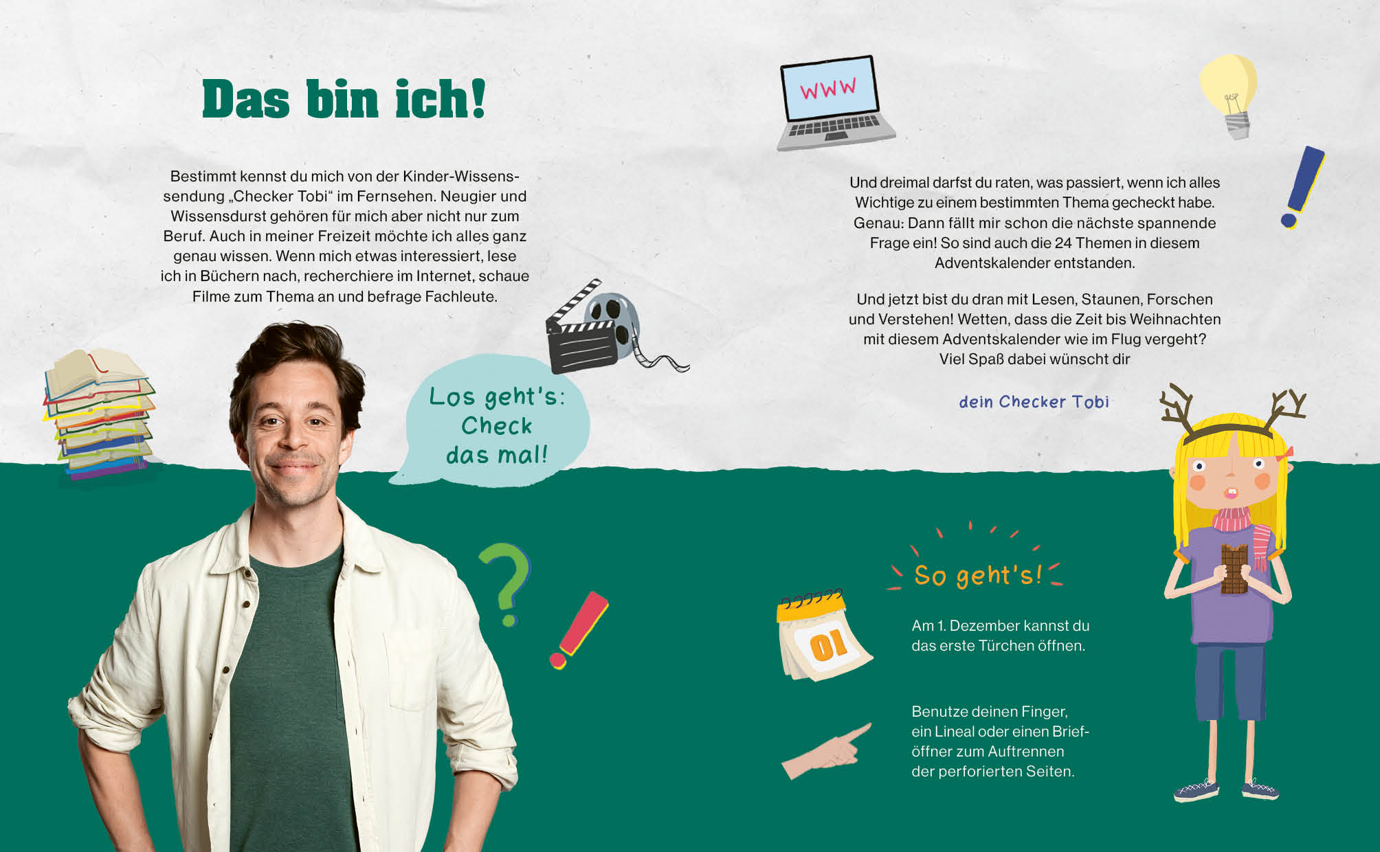 Checker Tobi: Das Adventskalender-Buch: Der X-mas-Check