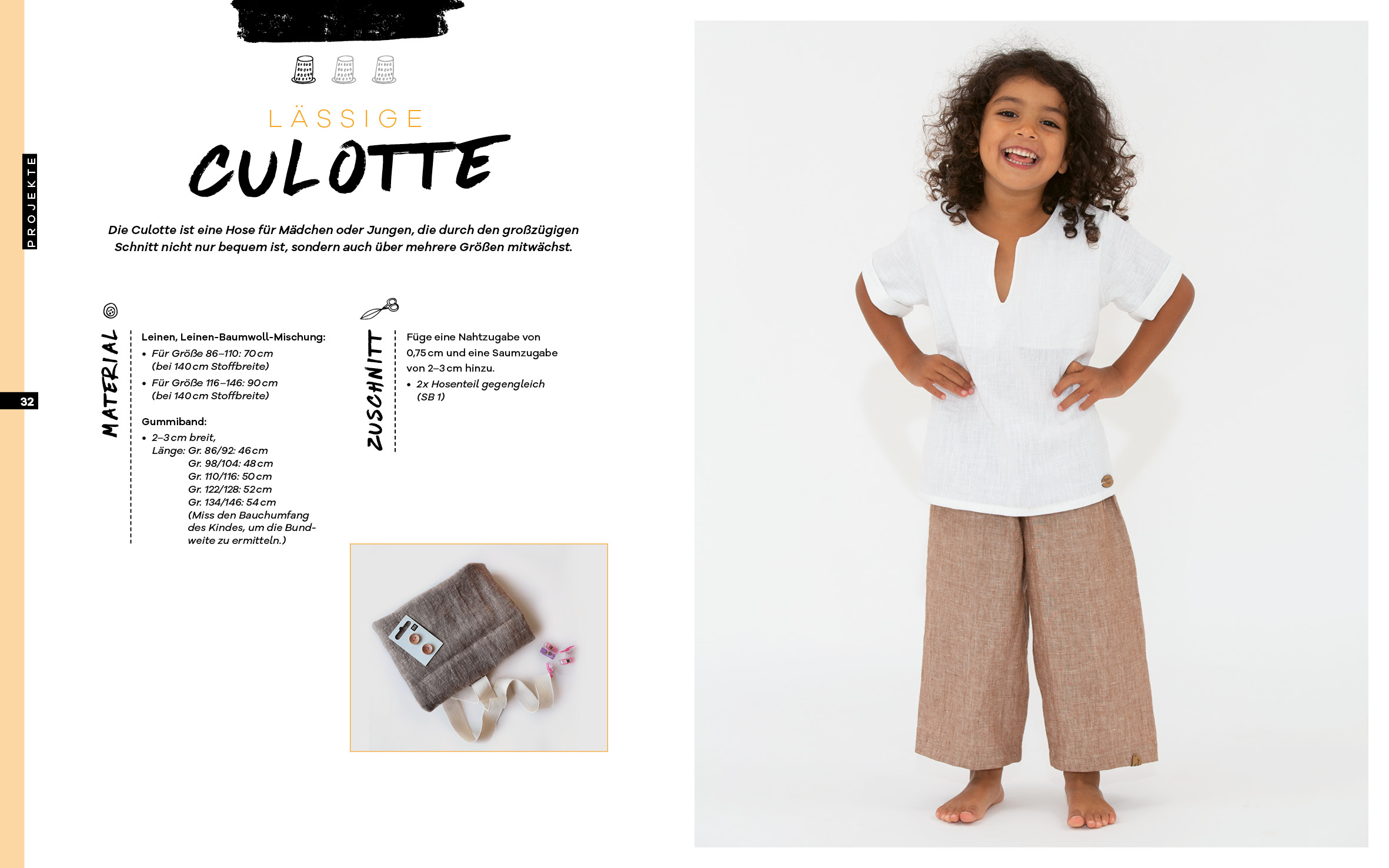 Nähen mit Leinen – Kindermode Nähen mit Leinen – Kindermode