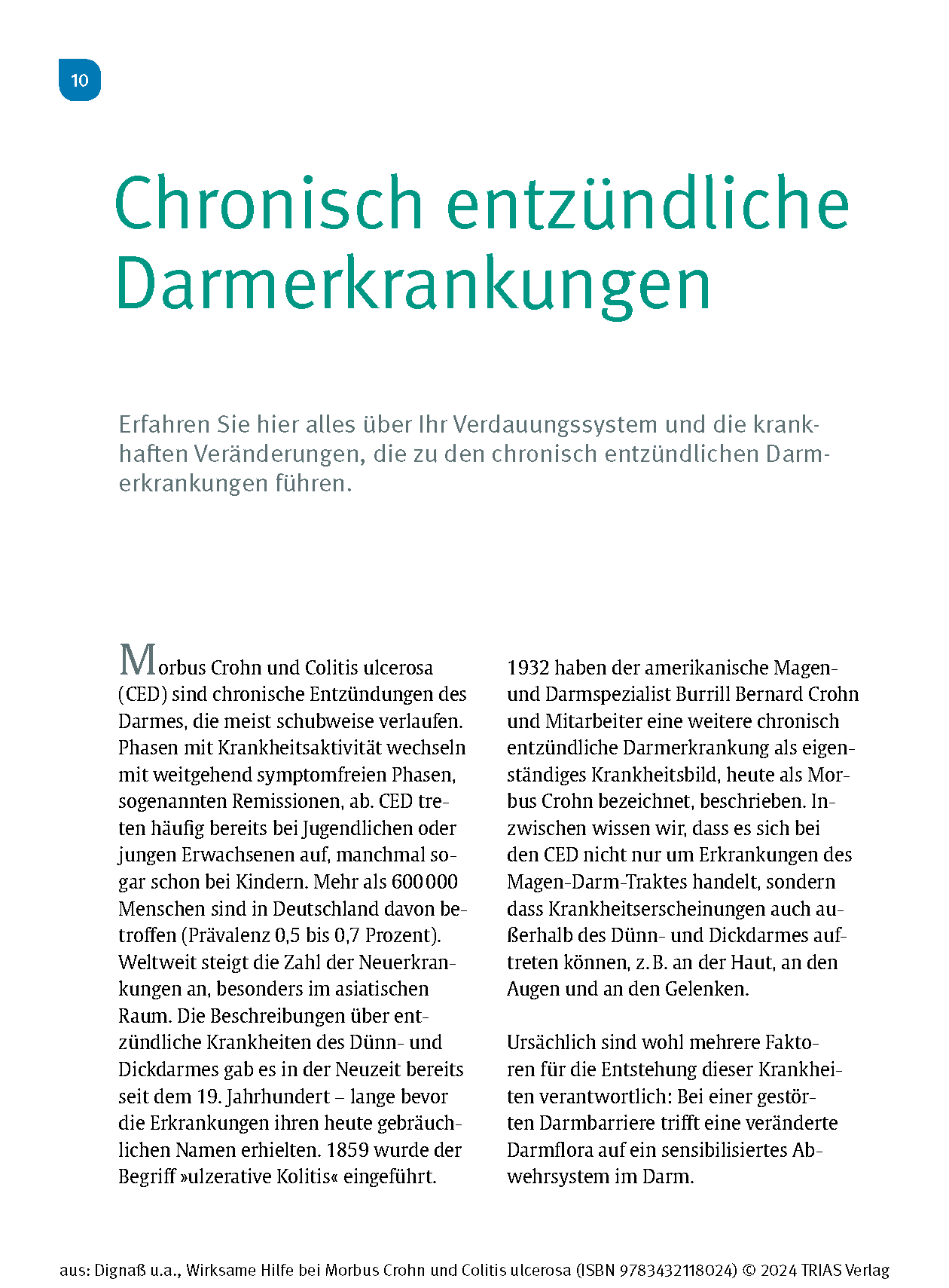 Wirksame Hilfe bei Morbus Crohn und Colitis ulcerosa