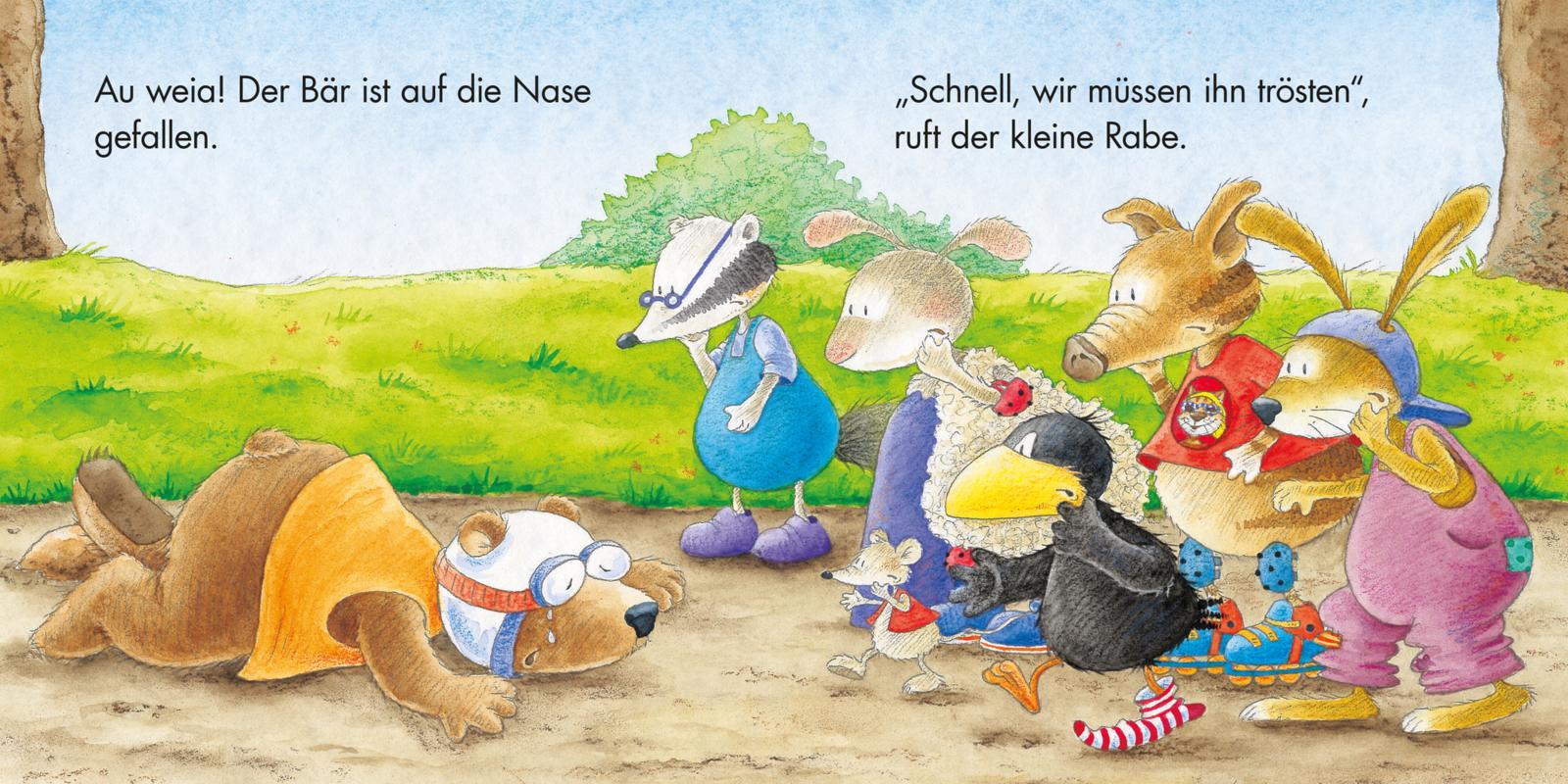 Der kleine Rabe Socke: 1, 2, 3 – bringt Trost herbei!