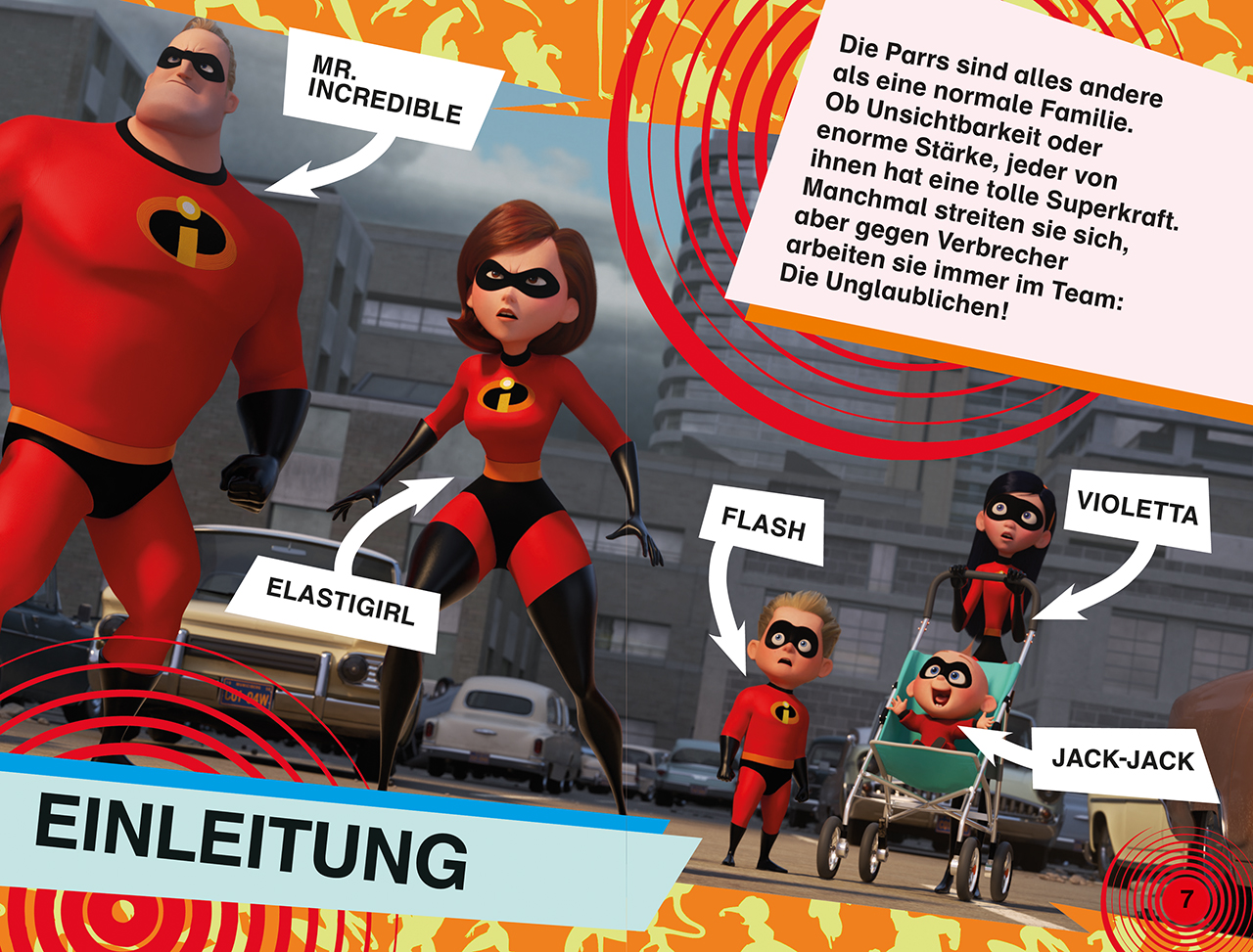 SUPERLESER! SPEZIAL Disney Pixar Die Unglaublichen 2 Das offizielle Buch zum Film