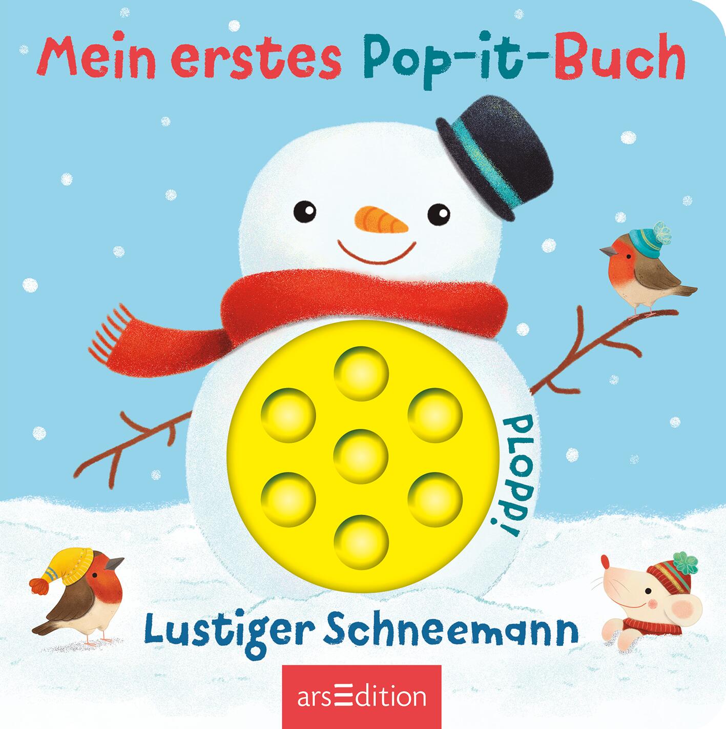Mein erstes Pop-it-Buch – Lustiger Schneemann