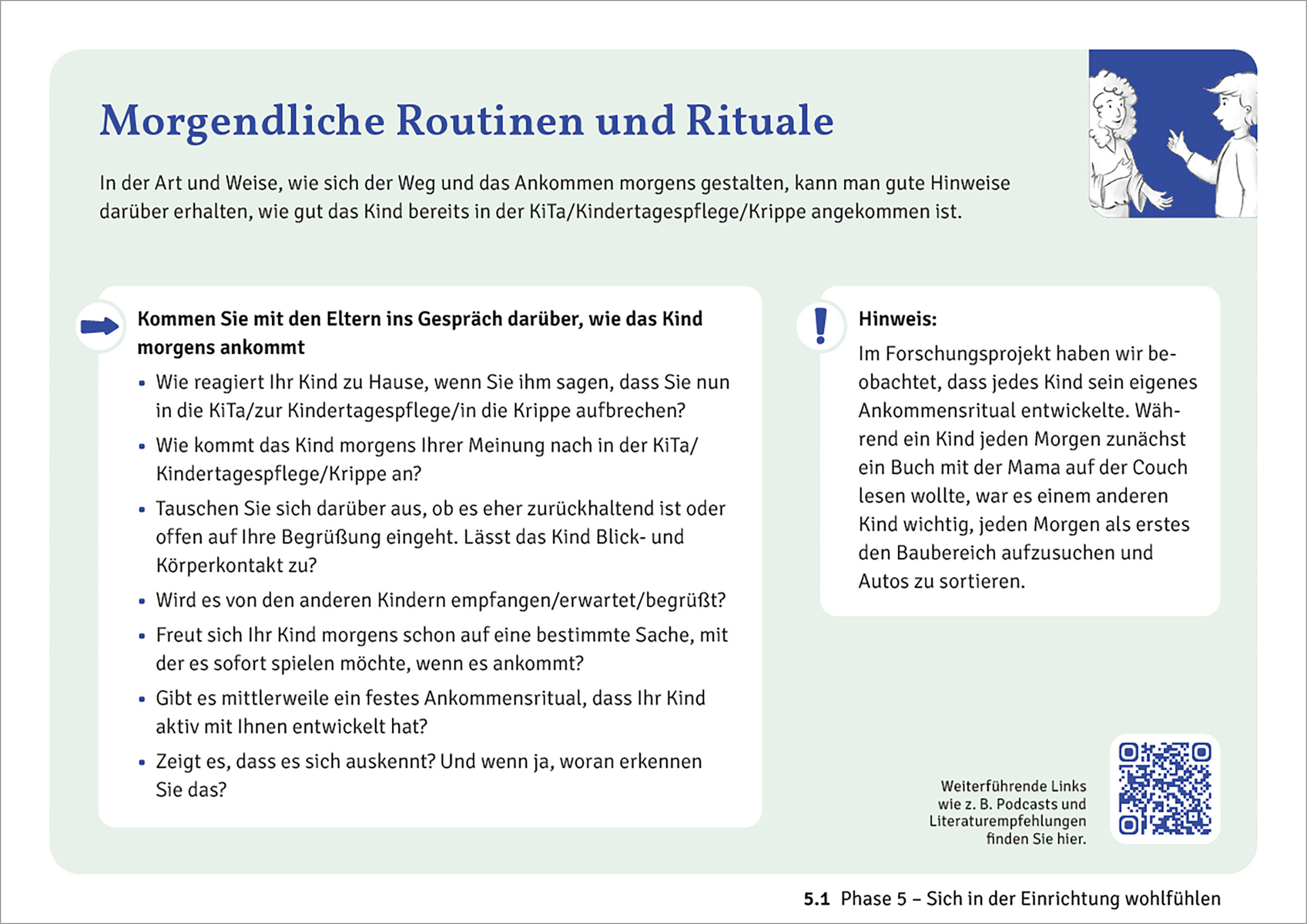 Partizipatorische Eingewöhnung Partizipatorische Eingewöhnung