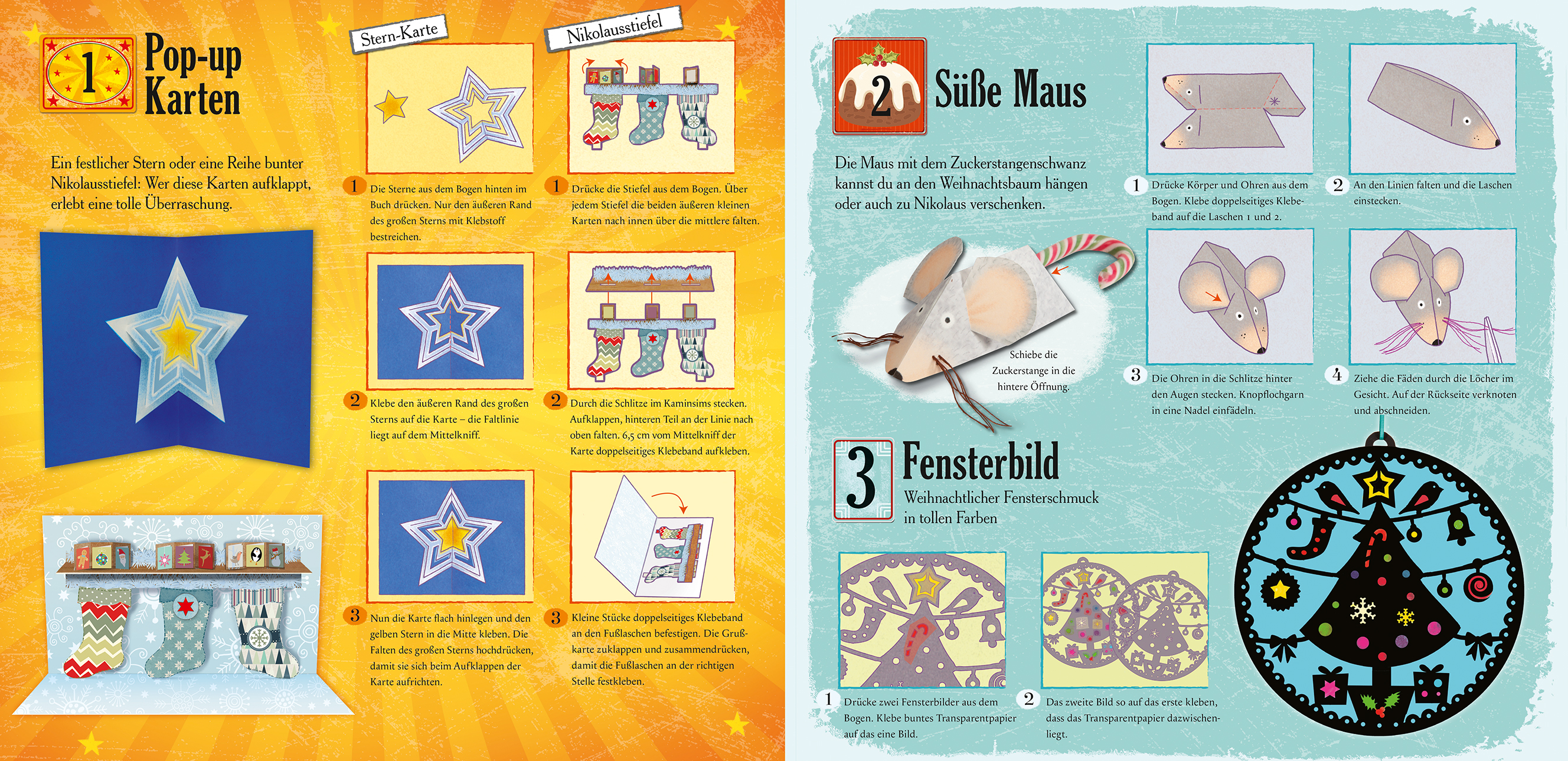 Adventskalender-Bastelbuch