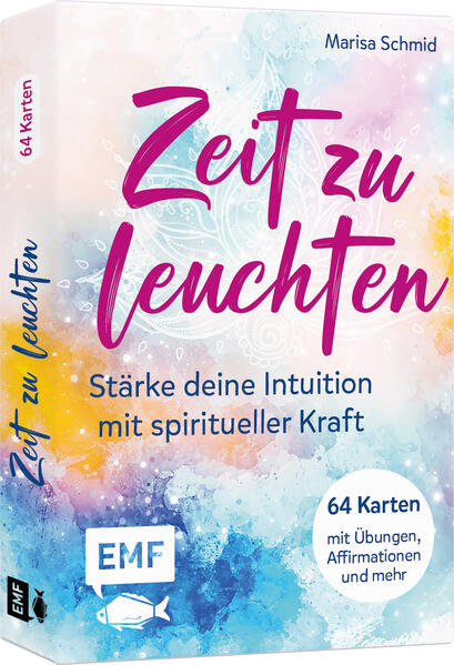 Kartenbox: Zeit zu leuchten – Stärke deine Intuition mit spiritueller Kraft