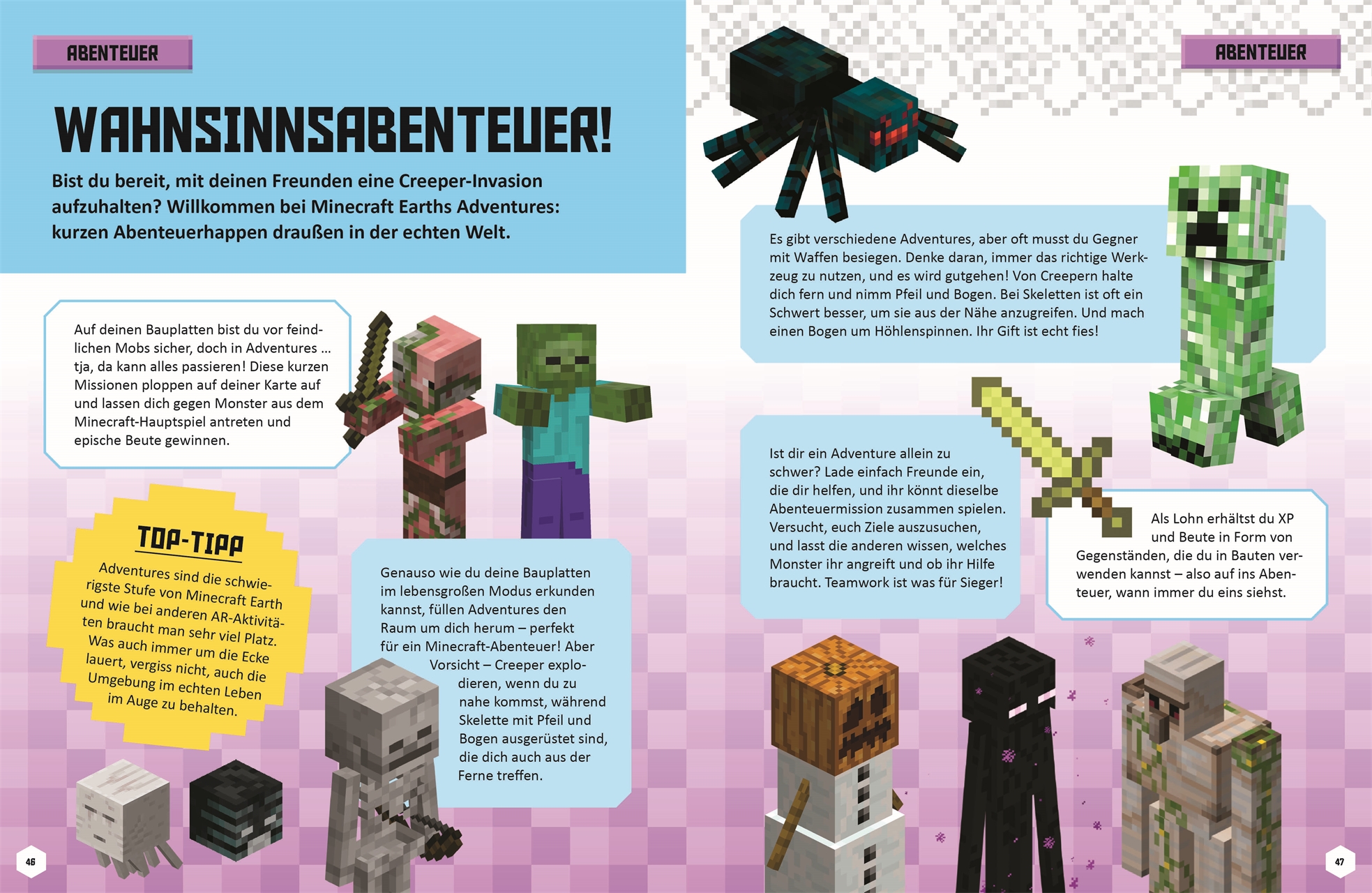 Unabhängig und inoffiziell: Minecraft Earth Das Gamer-Buch