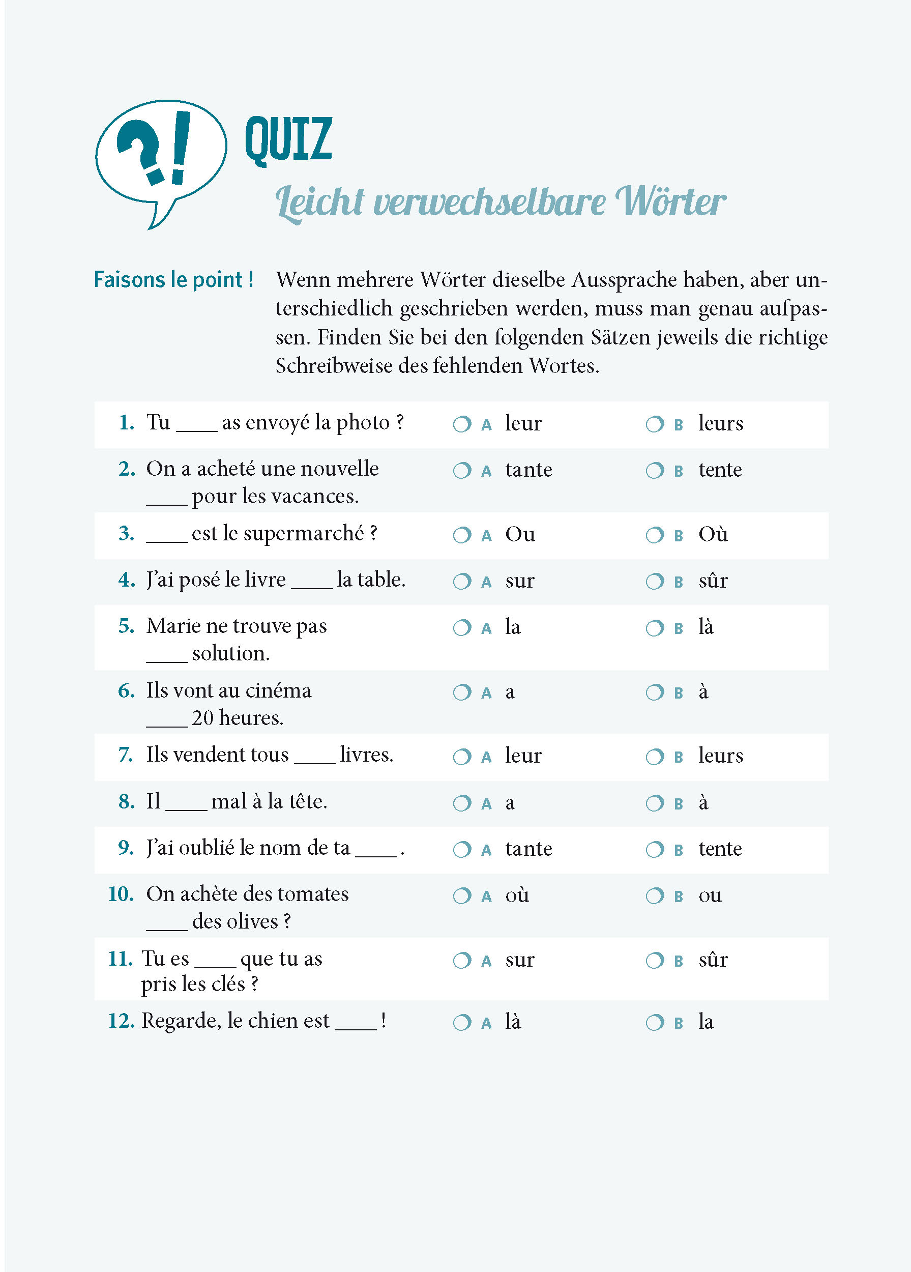 Langenscheidt Richtig oder Falsch? Französisch
