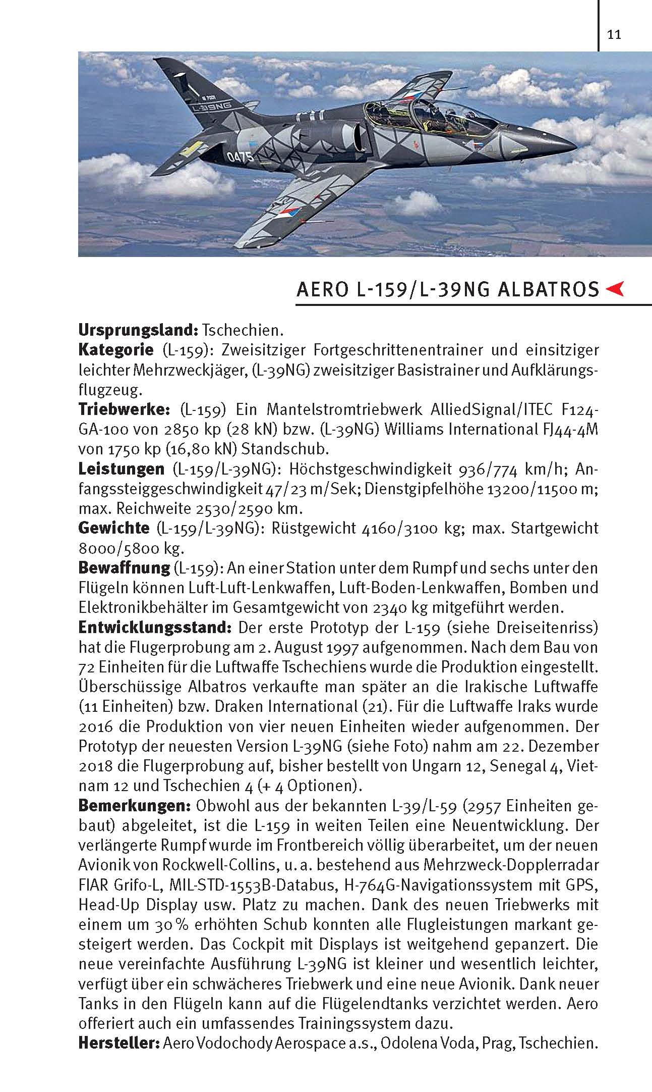 Flugzeuge der Welt 2024