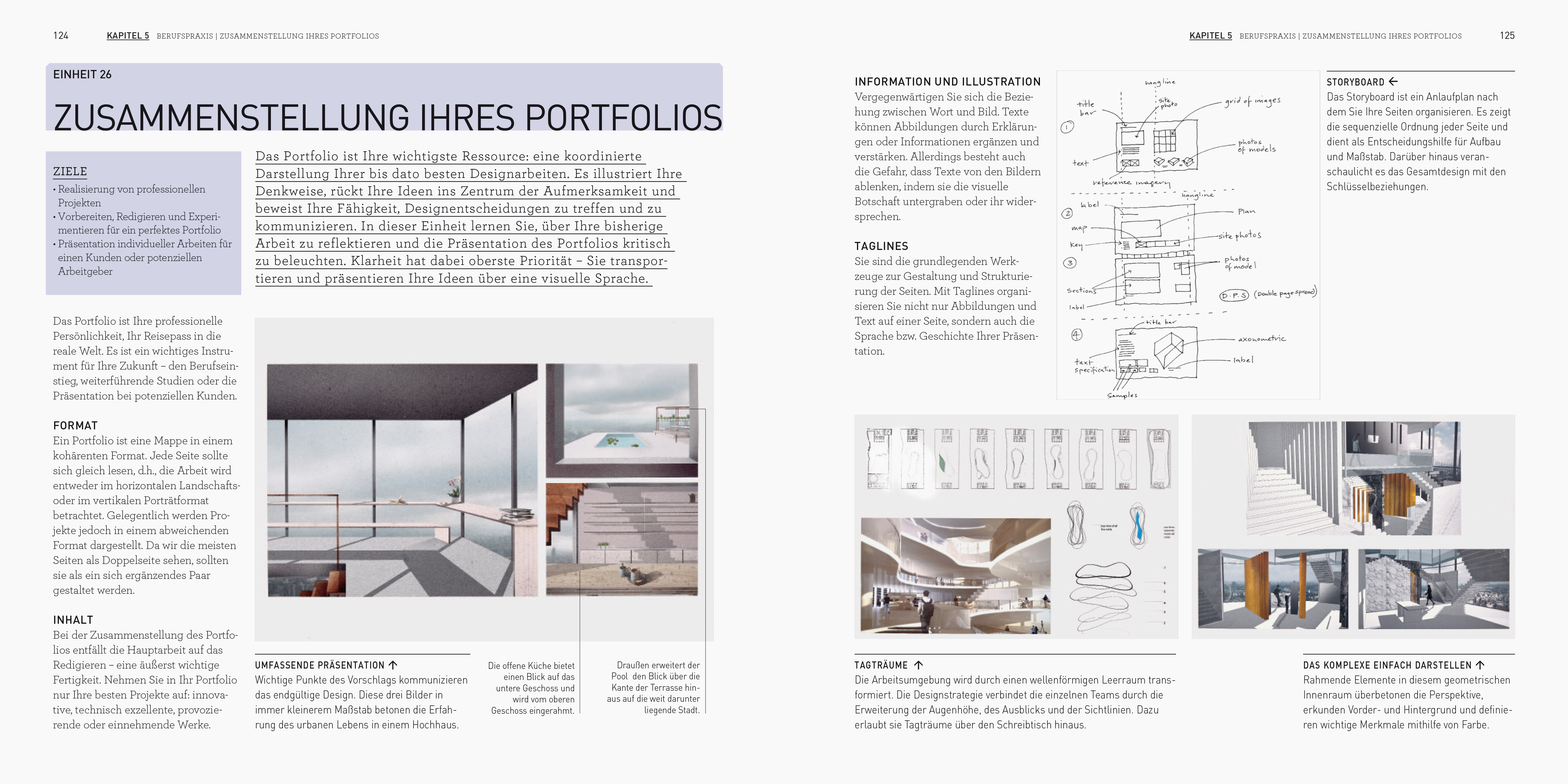 Der Interior Design Kurs Grundlagen, Techniken und Übungen zur Innenarchitektur.