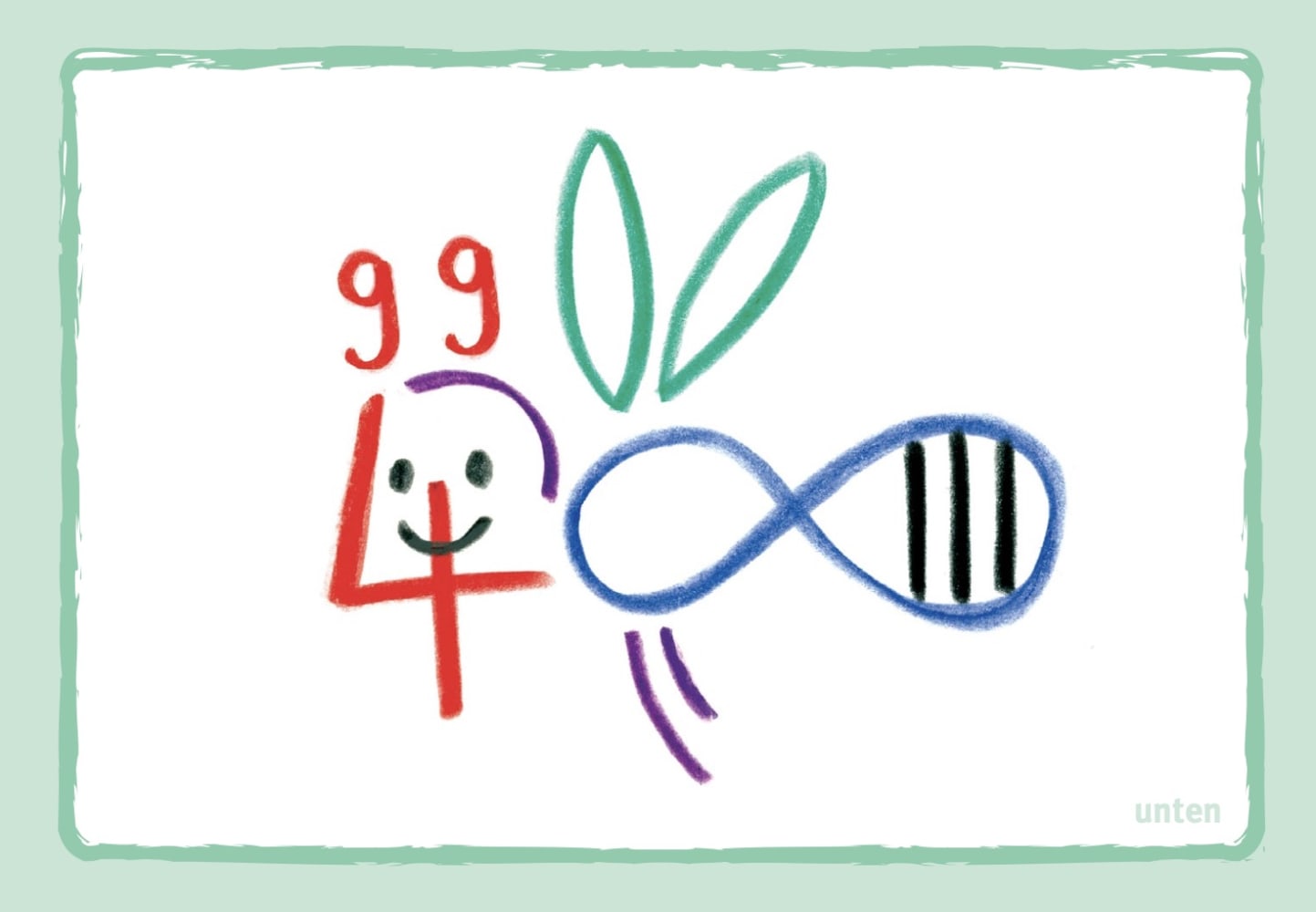 Montagsmaler. Bilderrätsel aus Zahlen und Buchstaben für den Stundeneinstieg