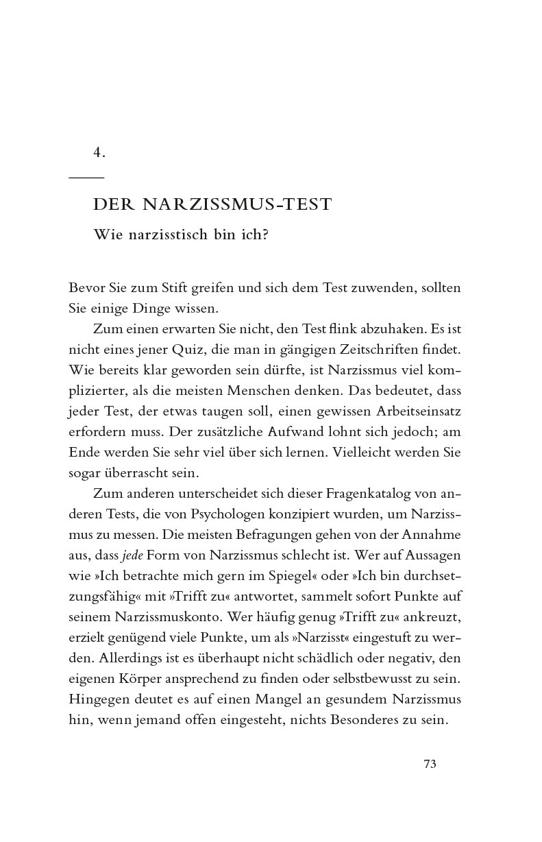 Der Narzissten-Test