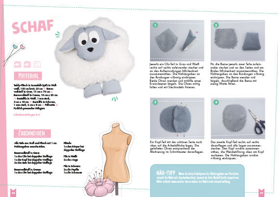 Kreativ-Set: Näh mit! Die Kindernähschule