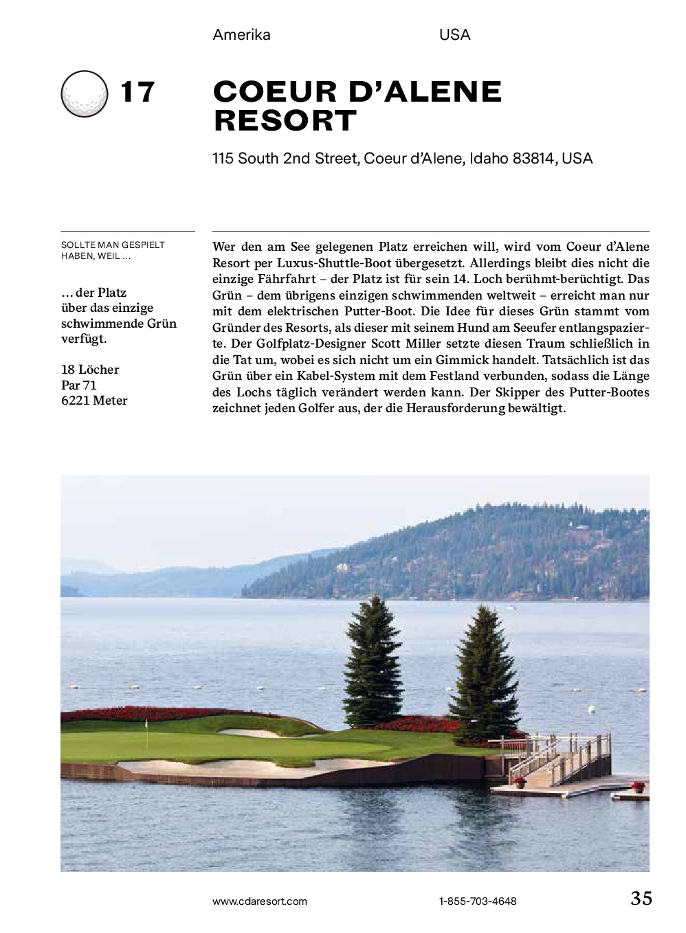 150 Golfplätze, die man gespielt haben muss - Golf Geschenkbuch