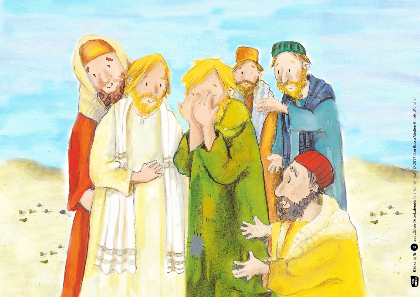 Unser Osterkalender fürs Kamishibai