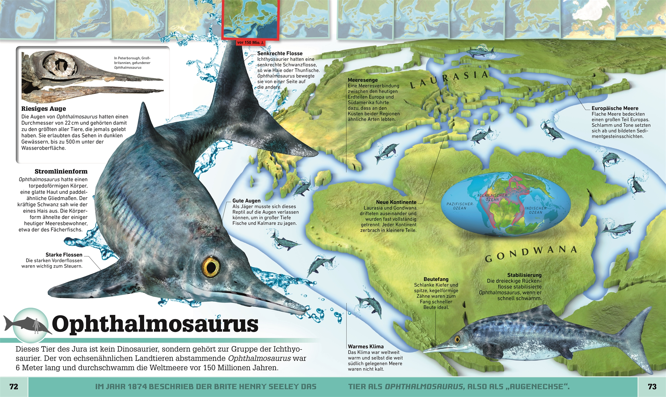 Wo in aller Welt. Dinosaurier-Atlas