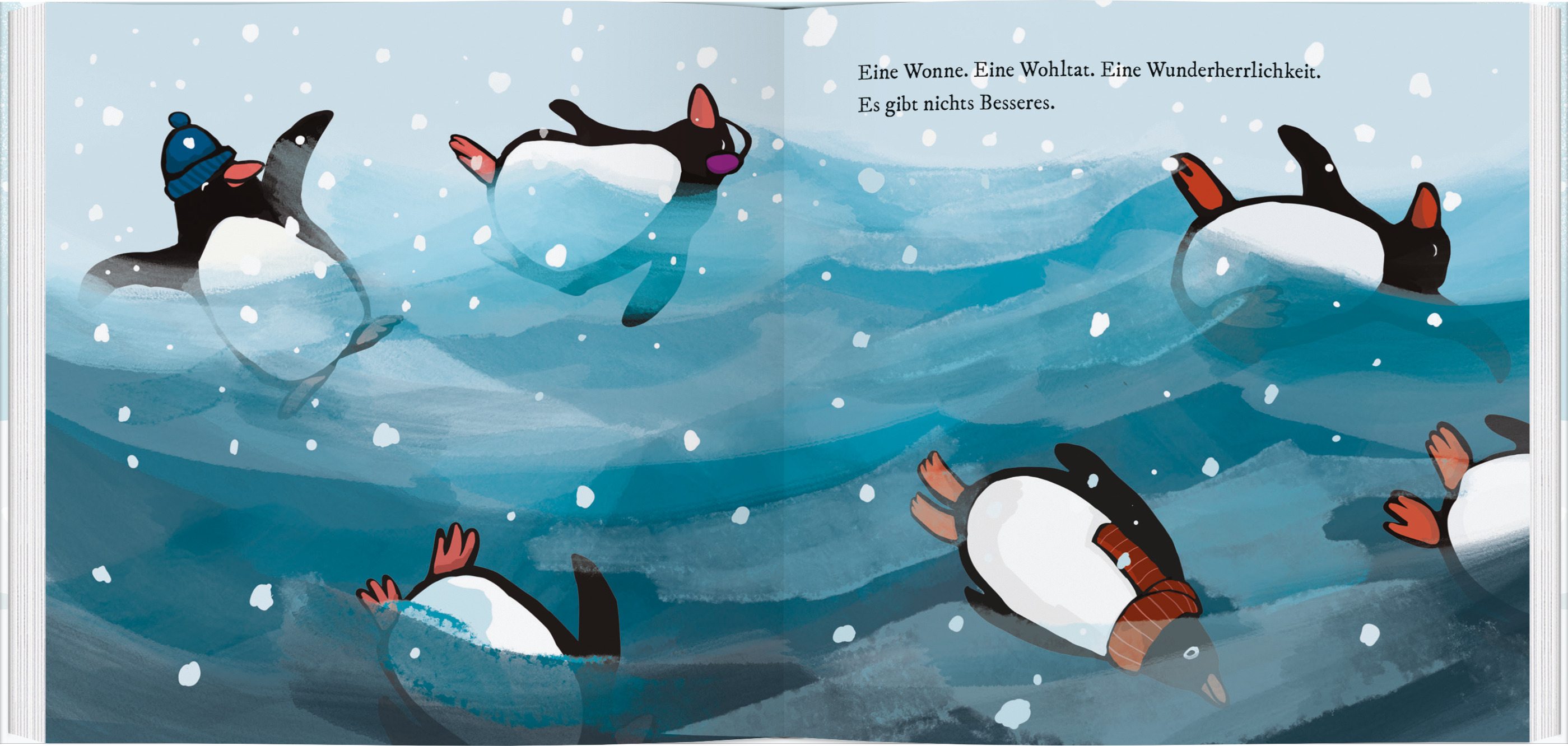 Pinguin im Glück Pinguin im Glück