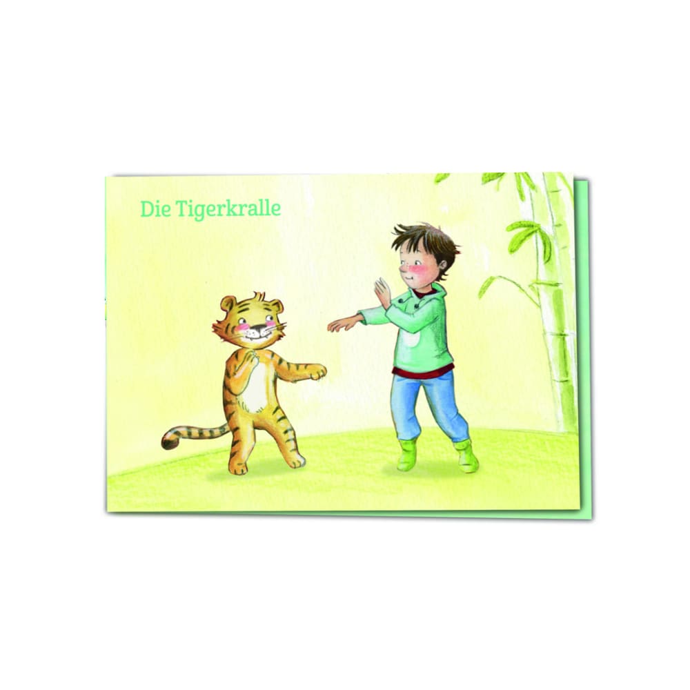 Tai Chi-Bildkarten für Kinder von 6 bis 12
