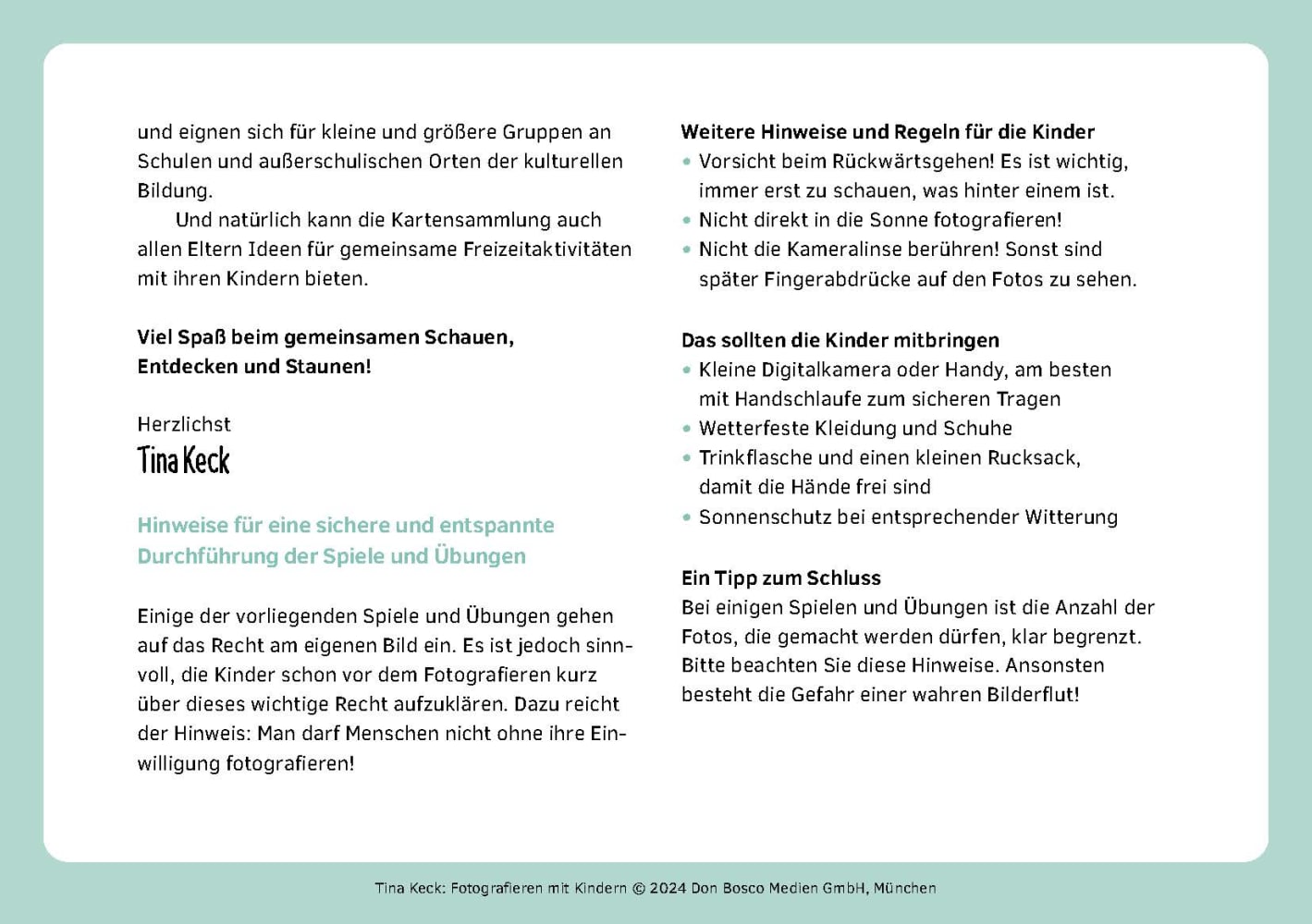 Fotografieren mit Kindern. 30 kleine Fotoprojekte zur Wahrnehmungsförderung und digitalen Bildung