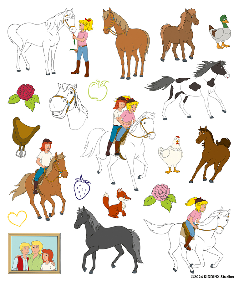 Tattoobuch Bibi & Tina