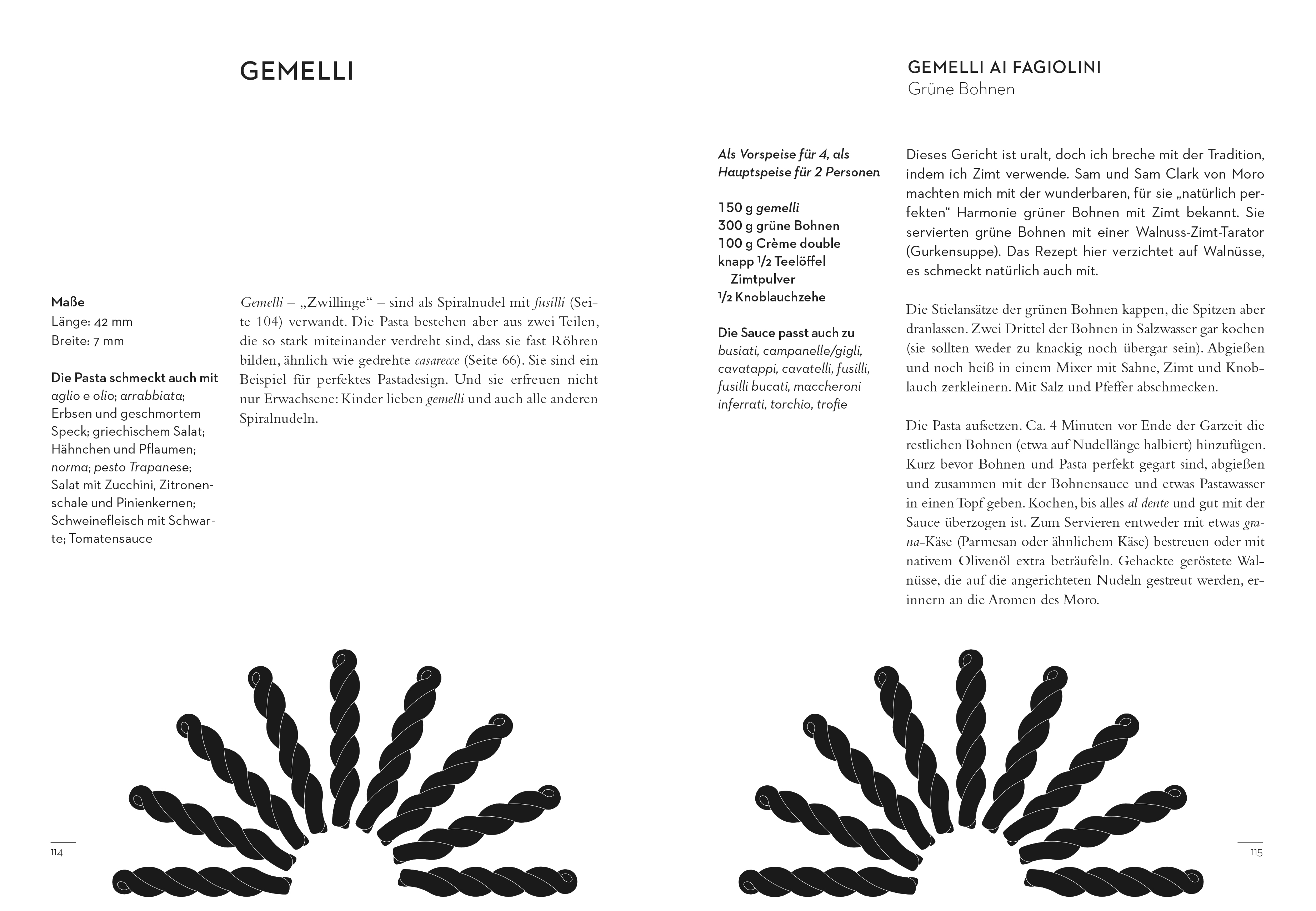 DIE GEOMETRIE DER PASTA DIE GEOMETRIE DER PASTA