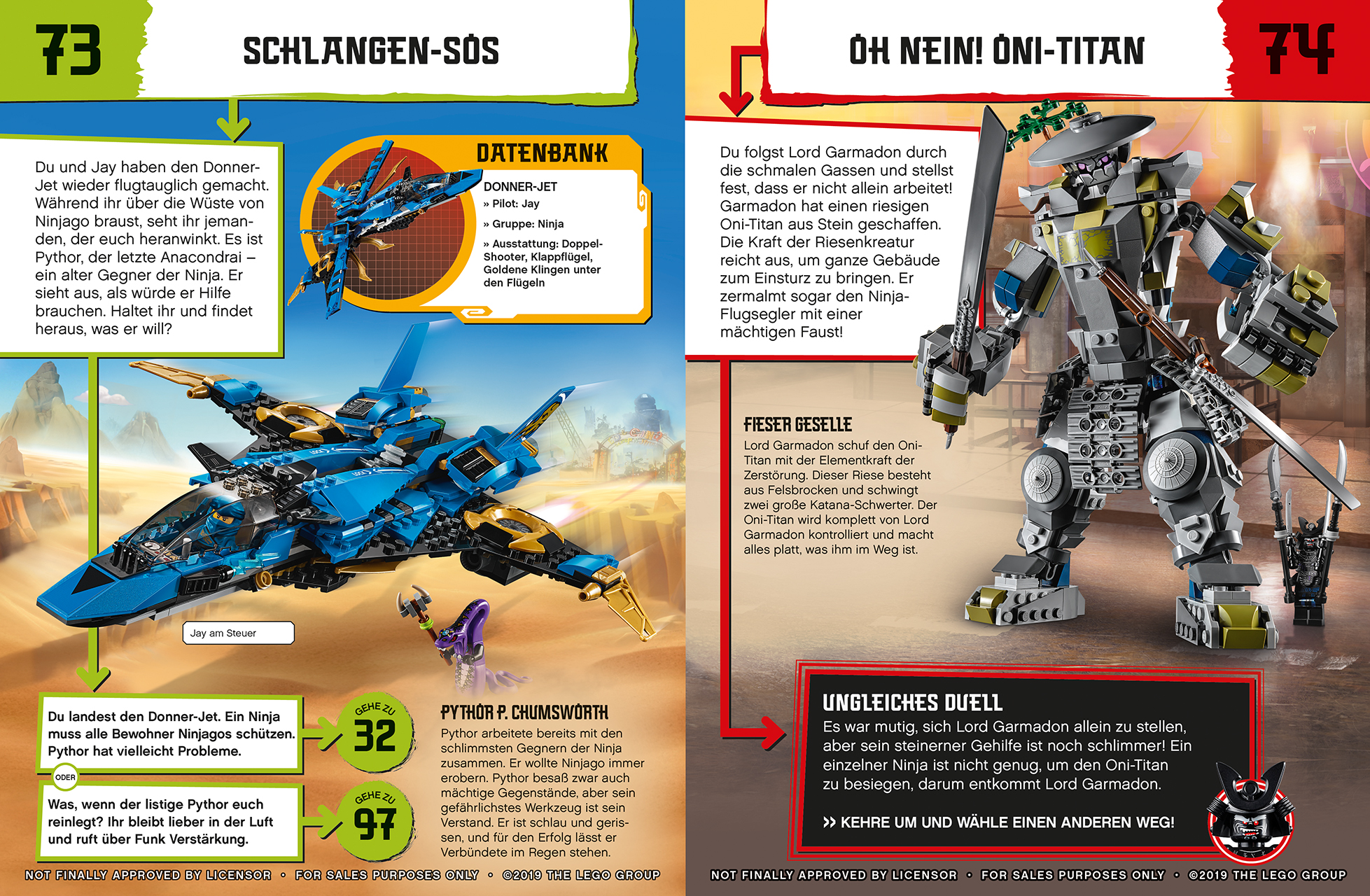 LEGO® NINJAGO® Rette die Welt